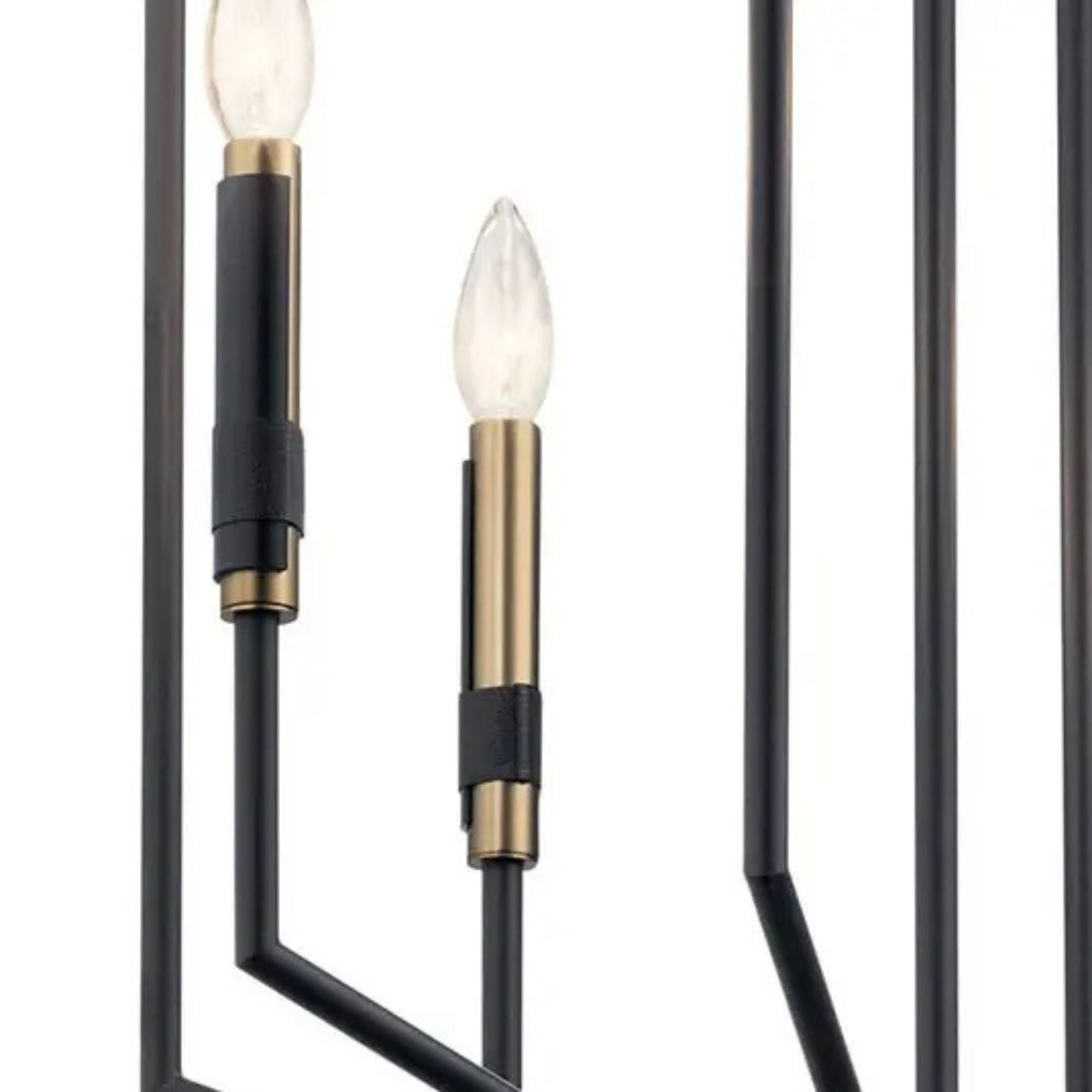 Armand 19" 4-Light Foyer Pendant, Black Finish
