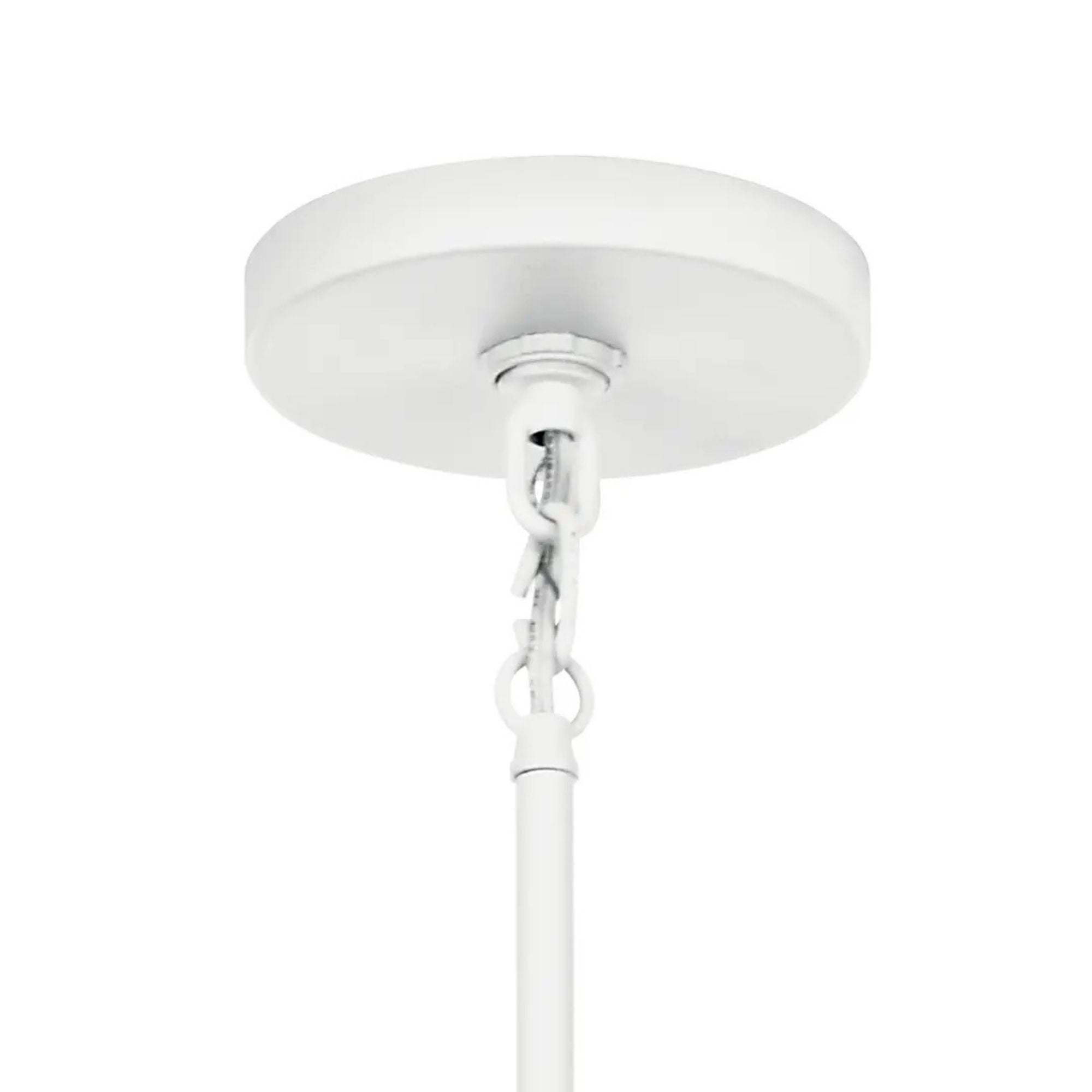 Armand 19" 4-Light Foyer Pendant, White Finish