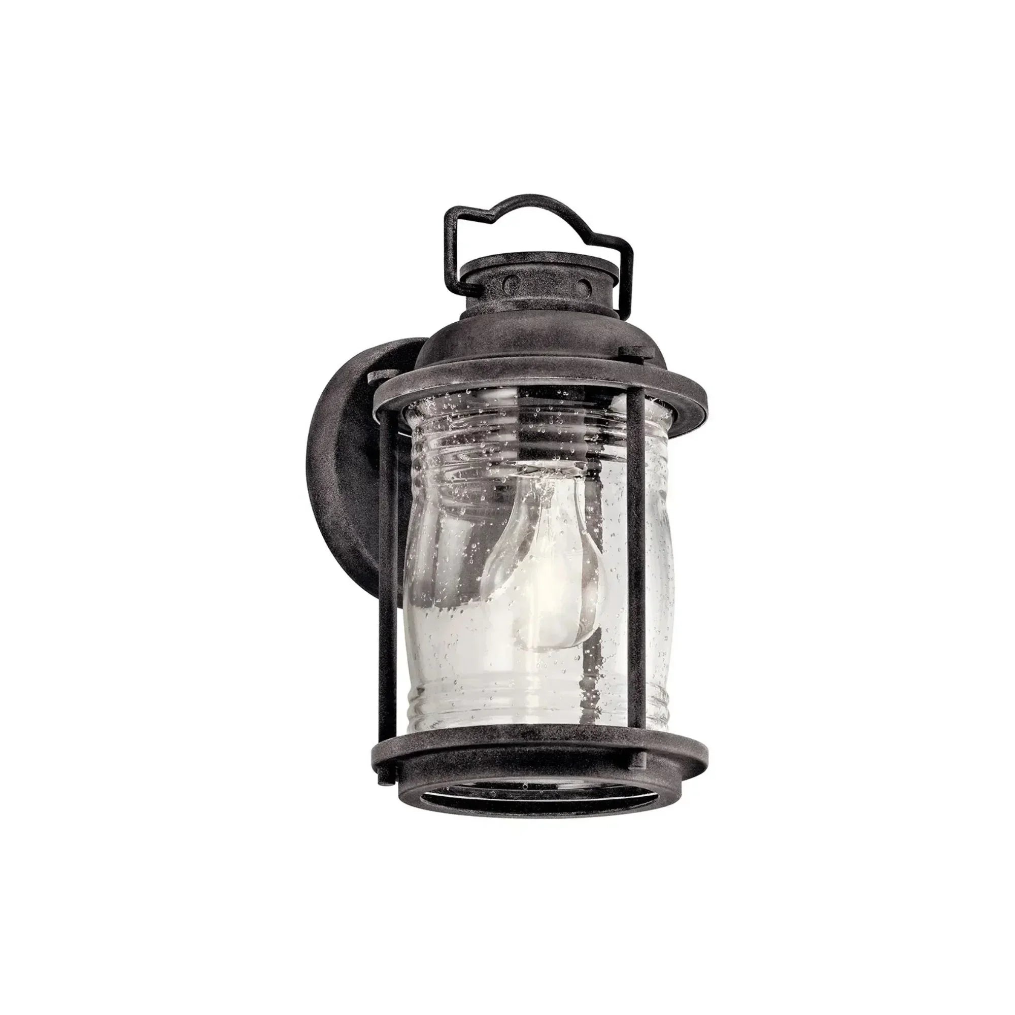 Ashland Bay 11" Outdoor Wall Light, Weathered Zinc Finish