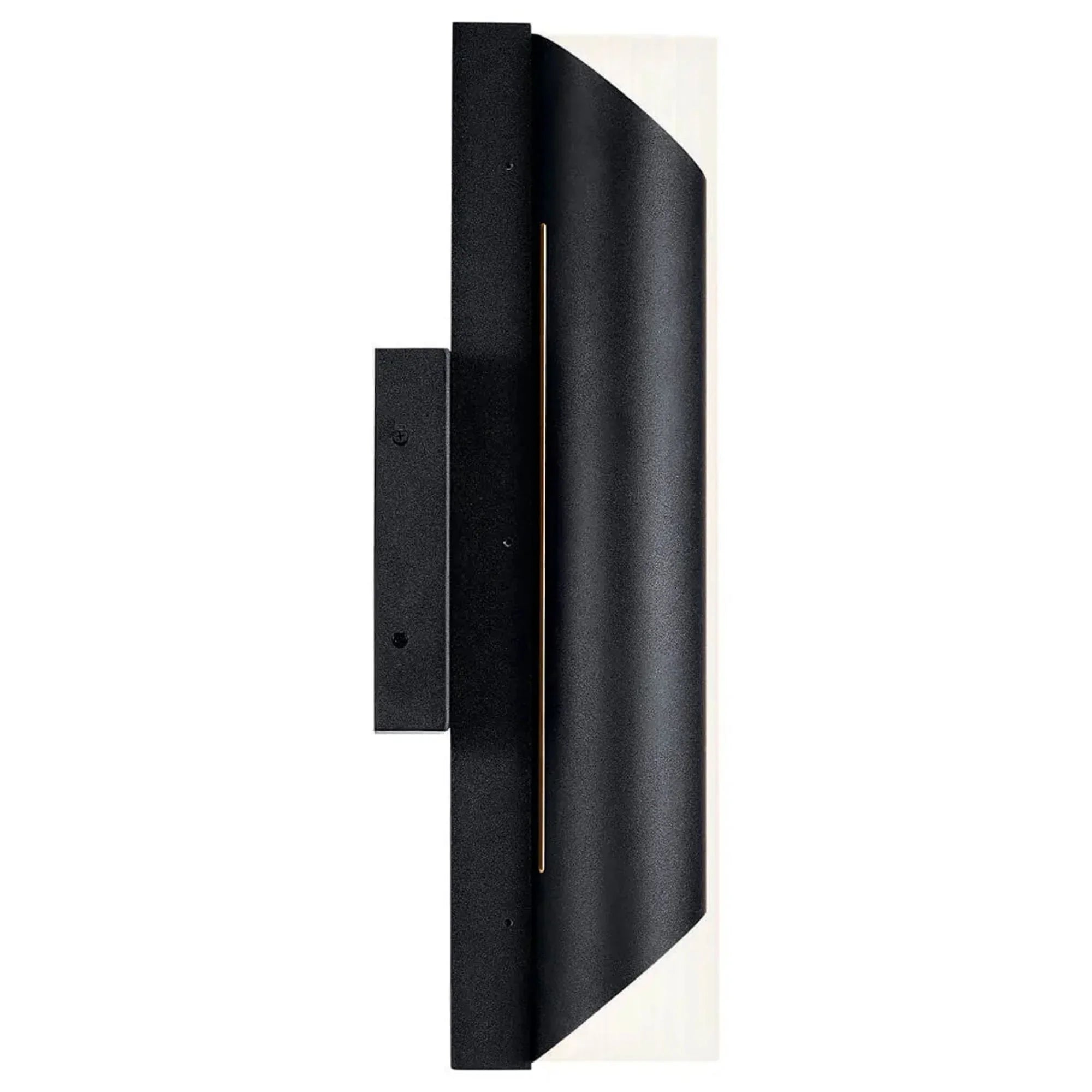 Kichler Astalis 20.75 in. Outdoor Sconce Textured Black