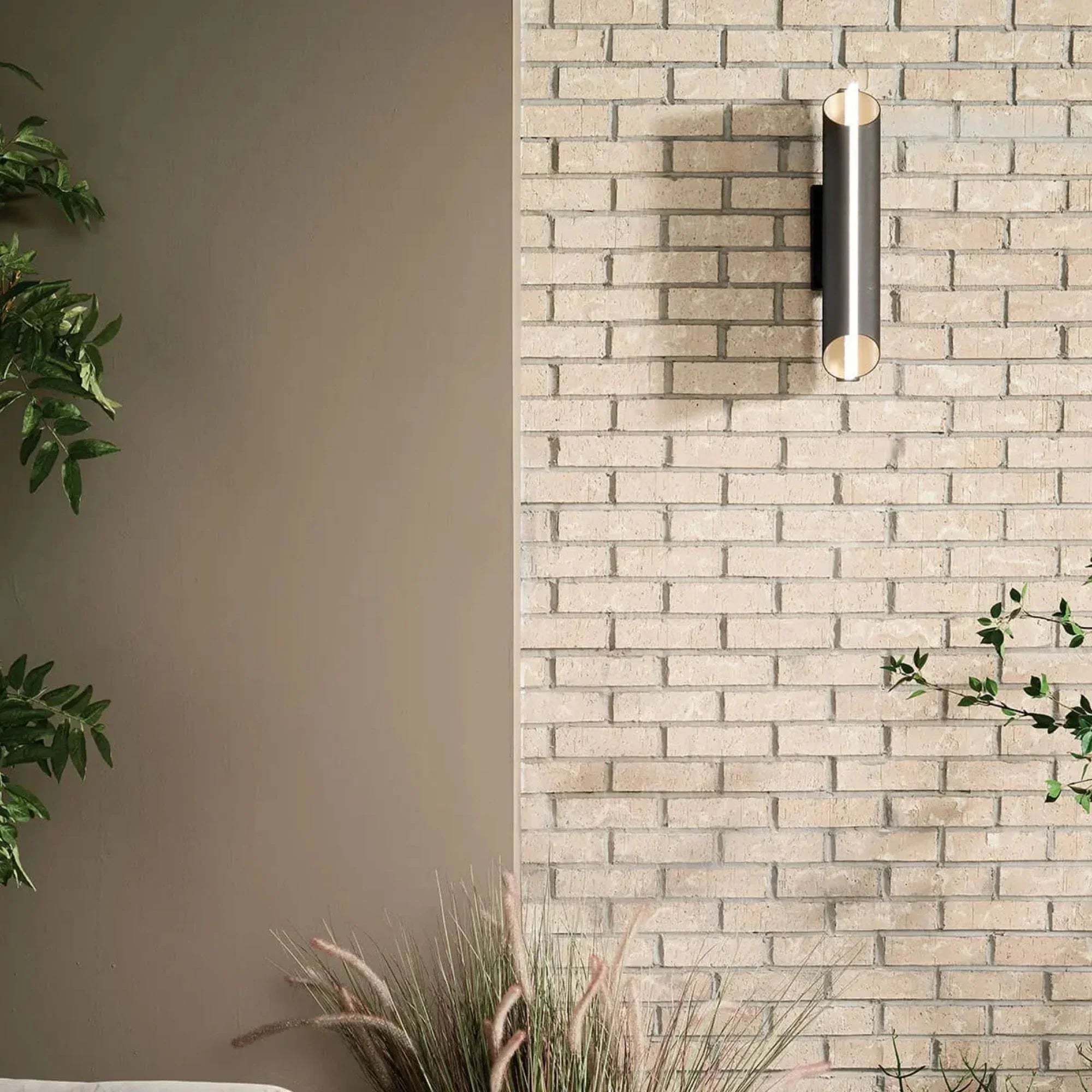 Kichler Astalis 20.75 in. Outdoor Sconce Textured Black