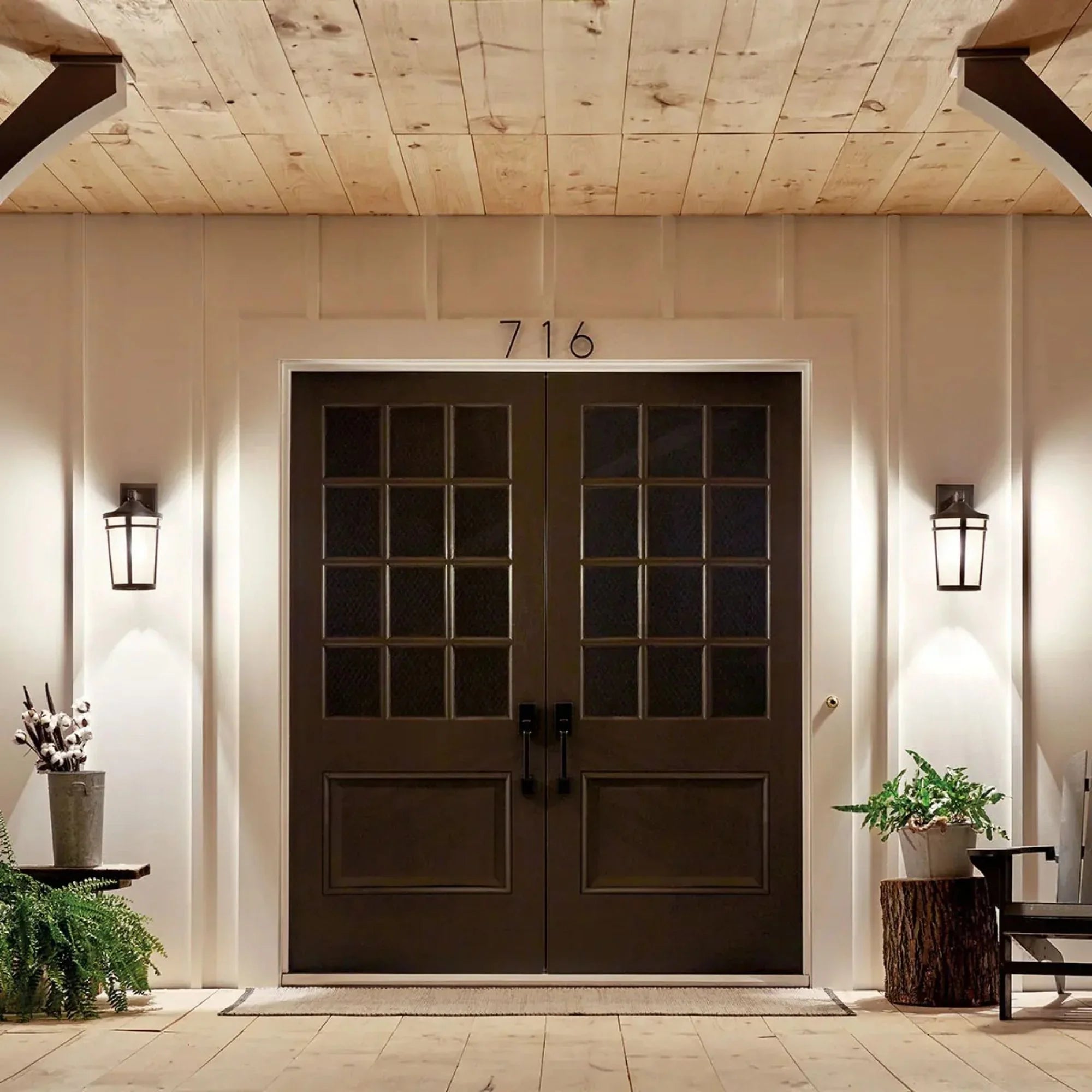 Kichler Atwood 14.25 in. Outdoor Wall Sconce Bronze