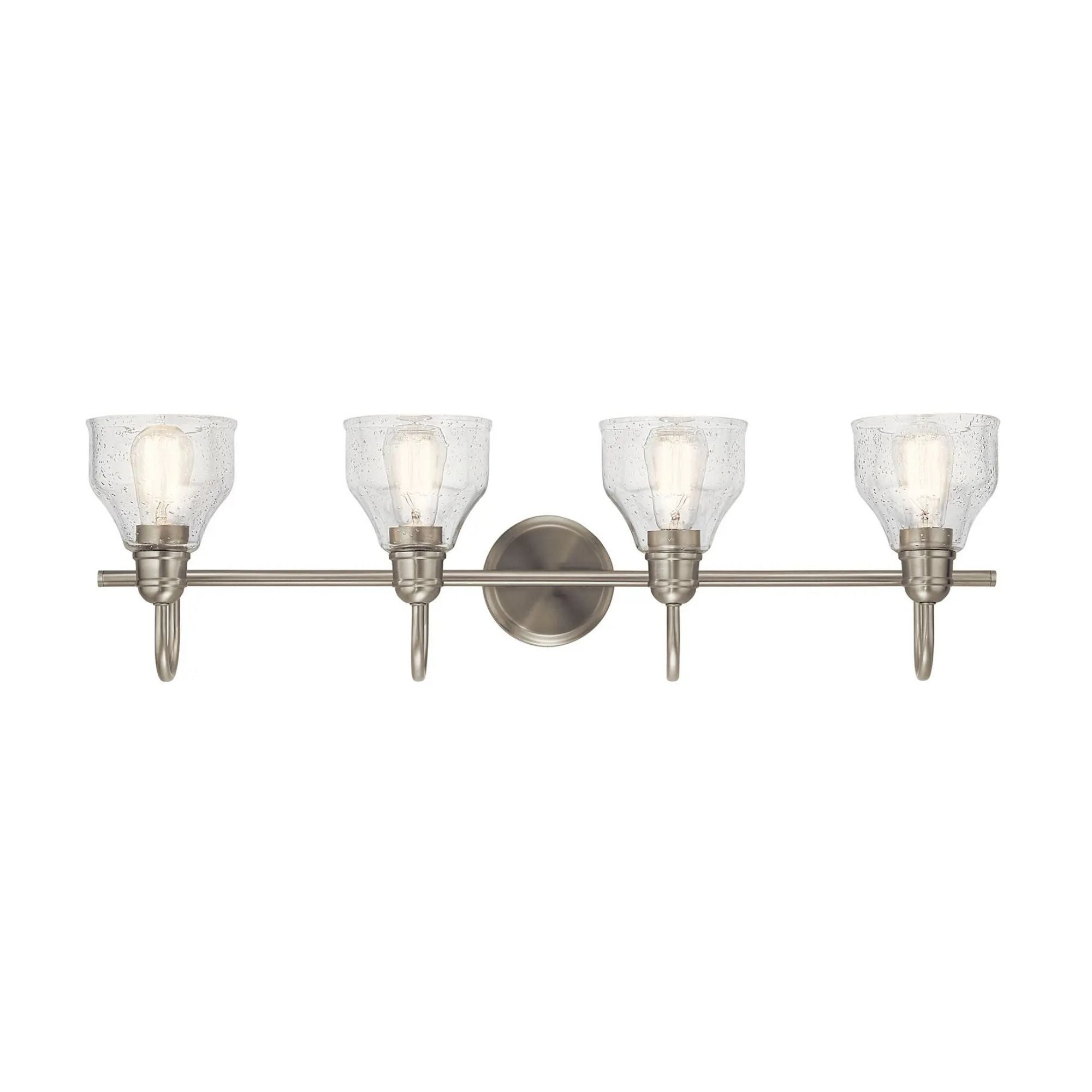 Avery 34" 4-Light Bath Vanity Light, Brushed Nickel Finish