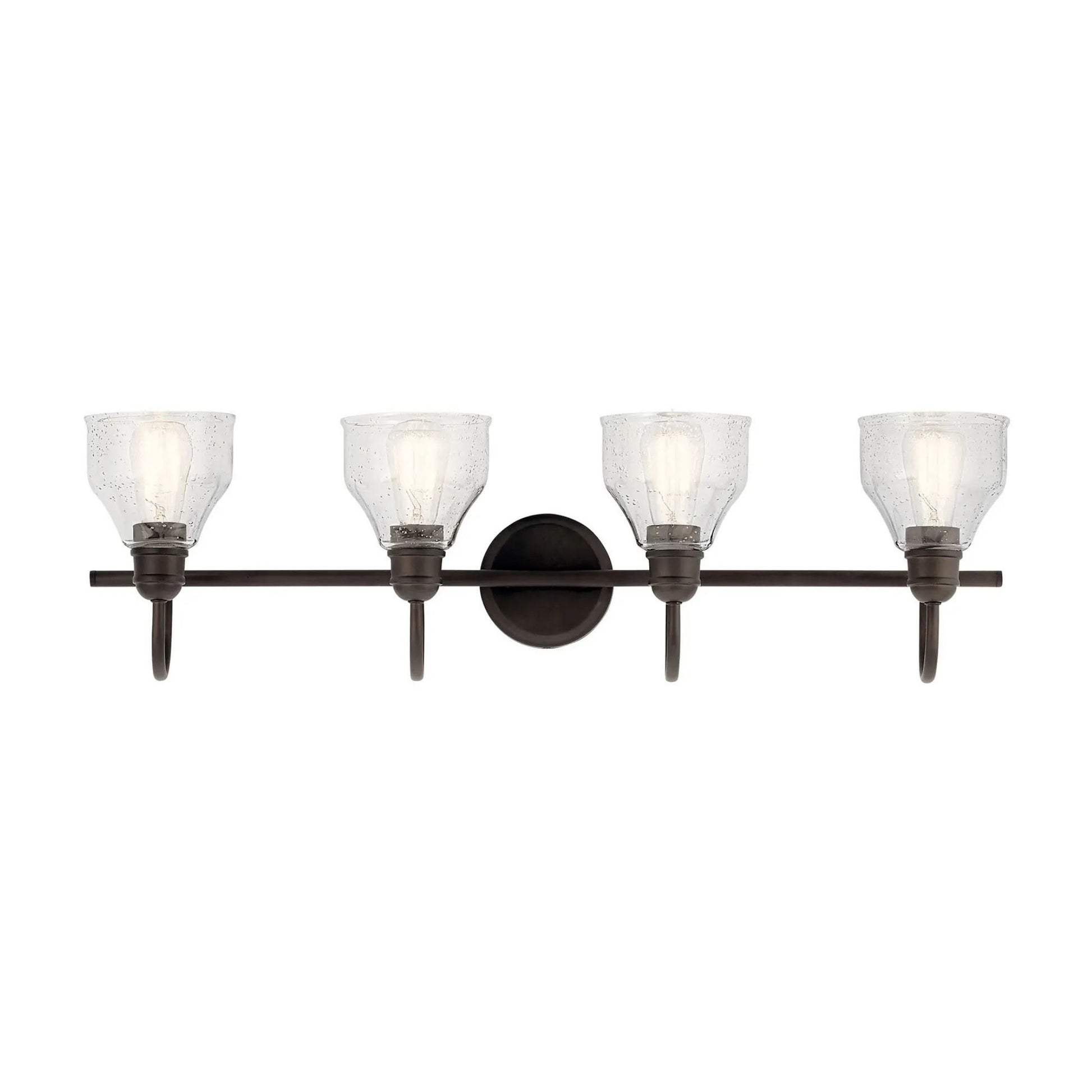 Avery 34" 4-Light Bath Vanity Light, Olde Bronze Finish - Bees Lighting