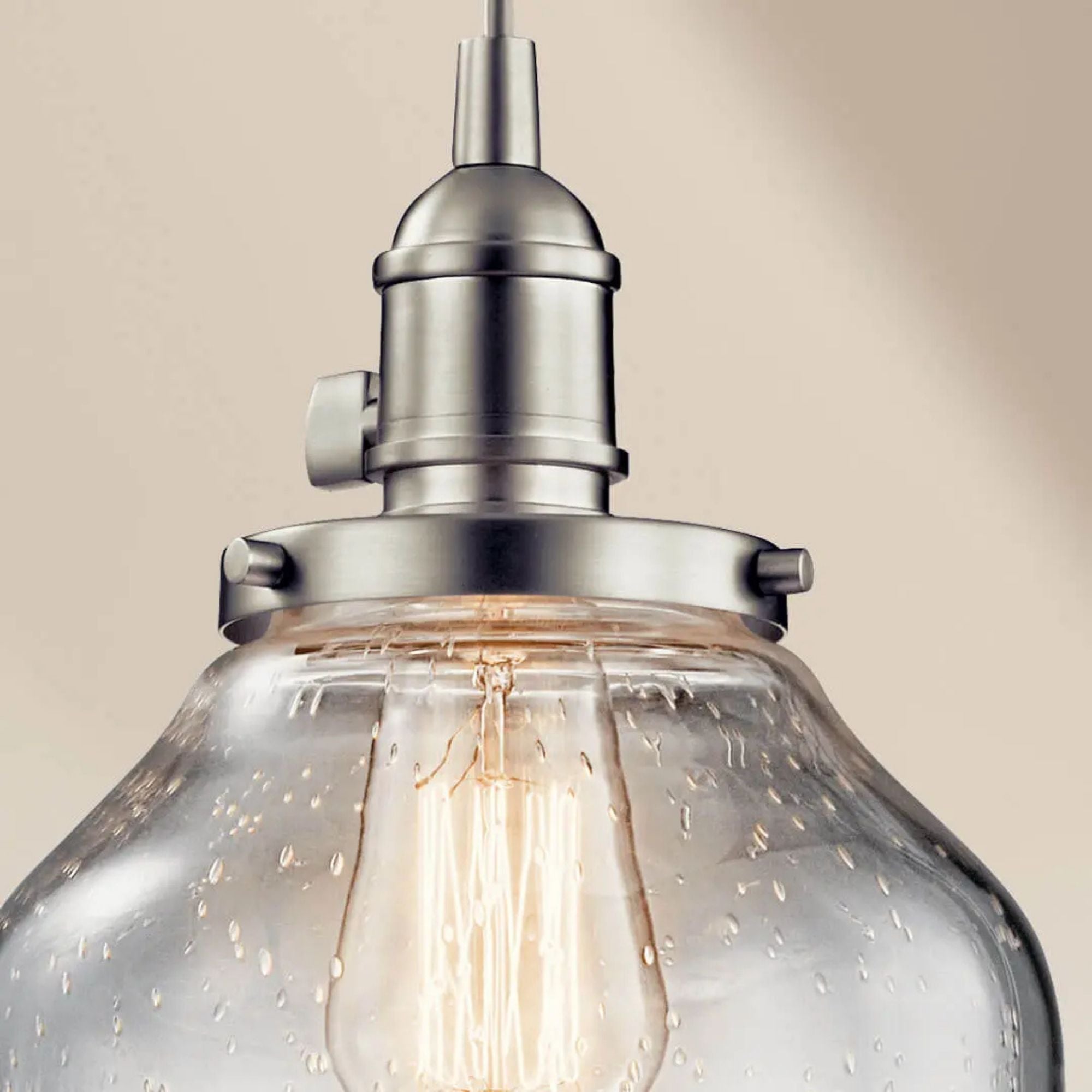 Kichler Avery 8.5 in. Pendant Light Brushed Nickel