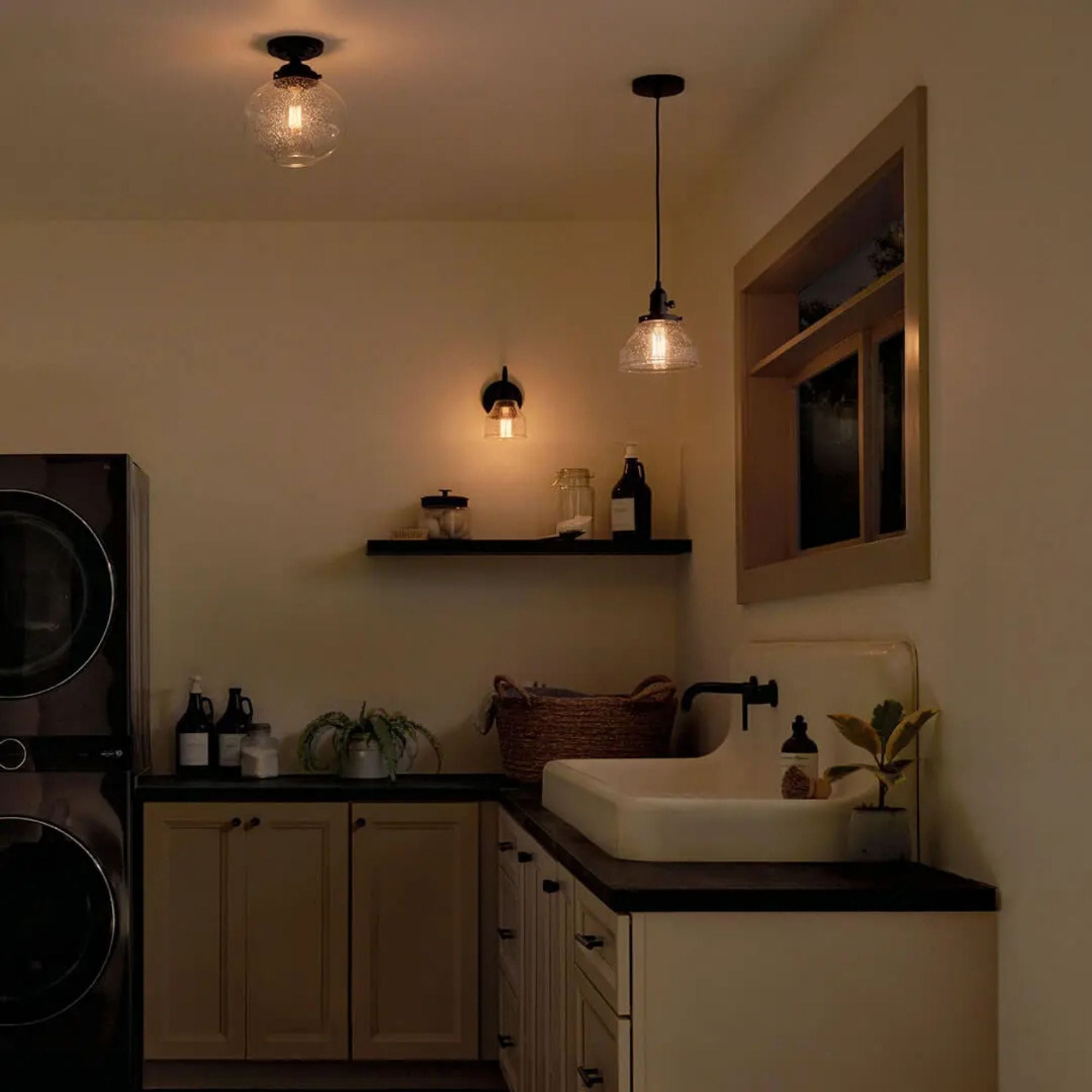 Avery 8" Bell Mini Pendant, Olde Bronze Finish
