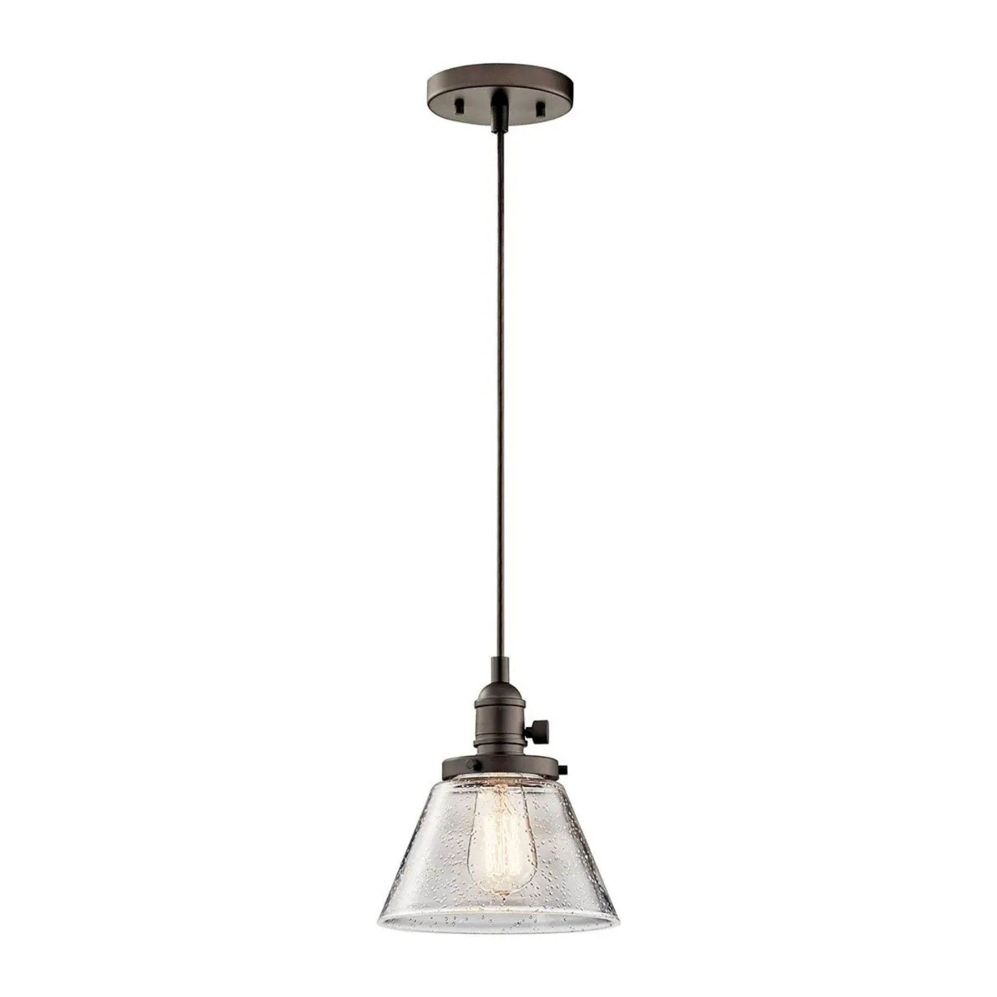 Kichler Avery 8 in. Pendant Light Olde Bronze