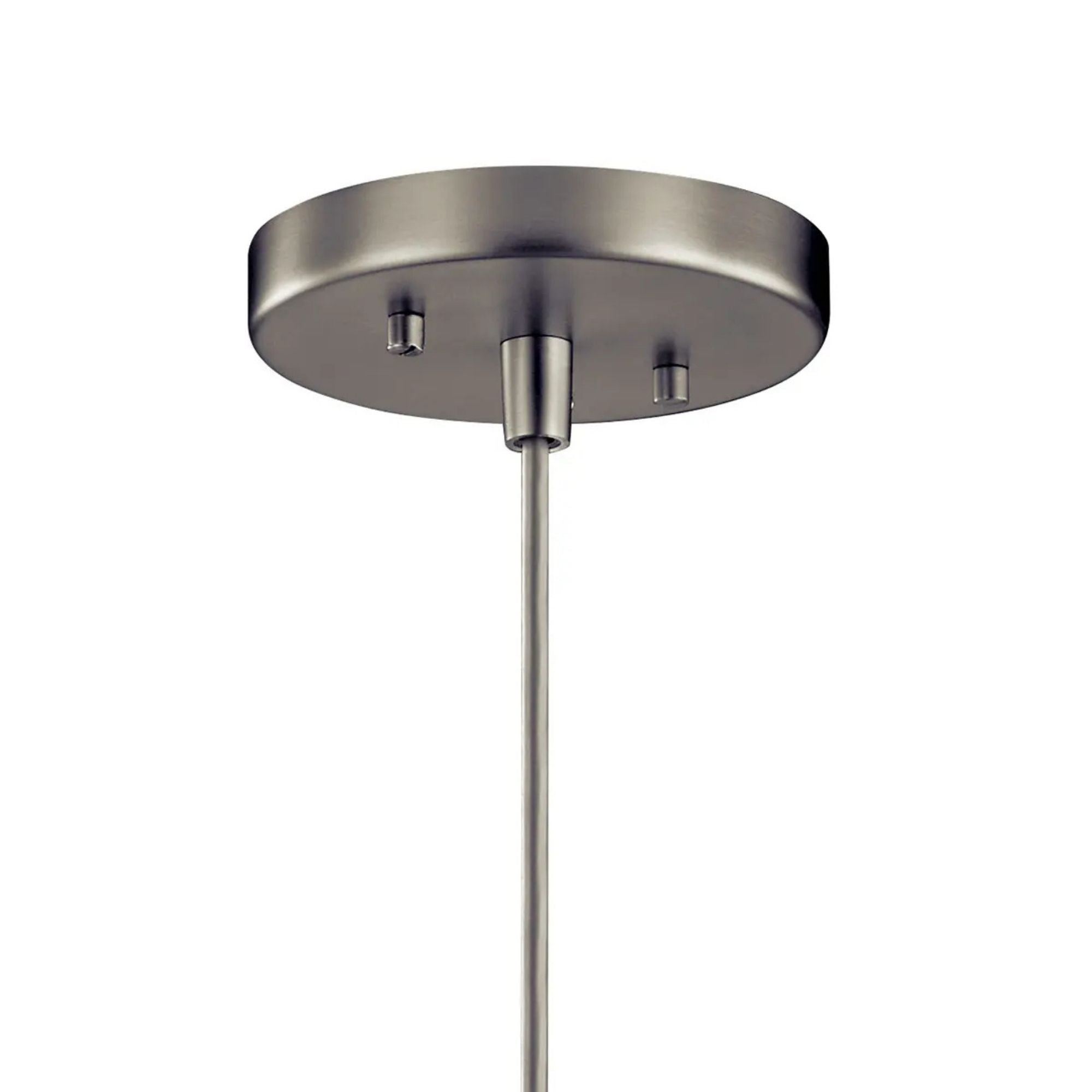 Avery 10" Globe Mini Pendant, Brushed Nickel Finish