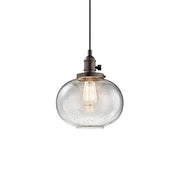 Avery 10" Globe Mini Pendant, Olde Bronze Finish