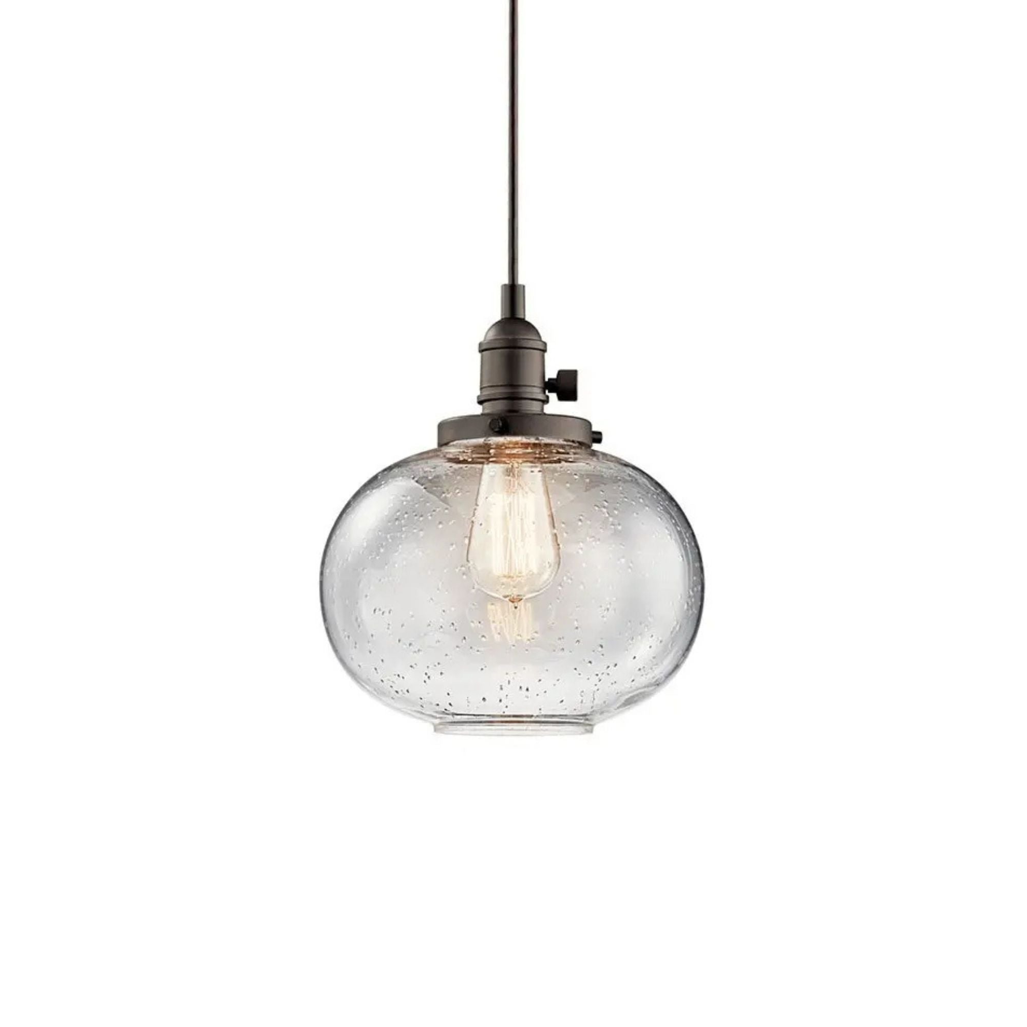 Avery 10" Globe Mini Pendant, Olde Bronze Finish