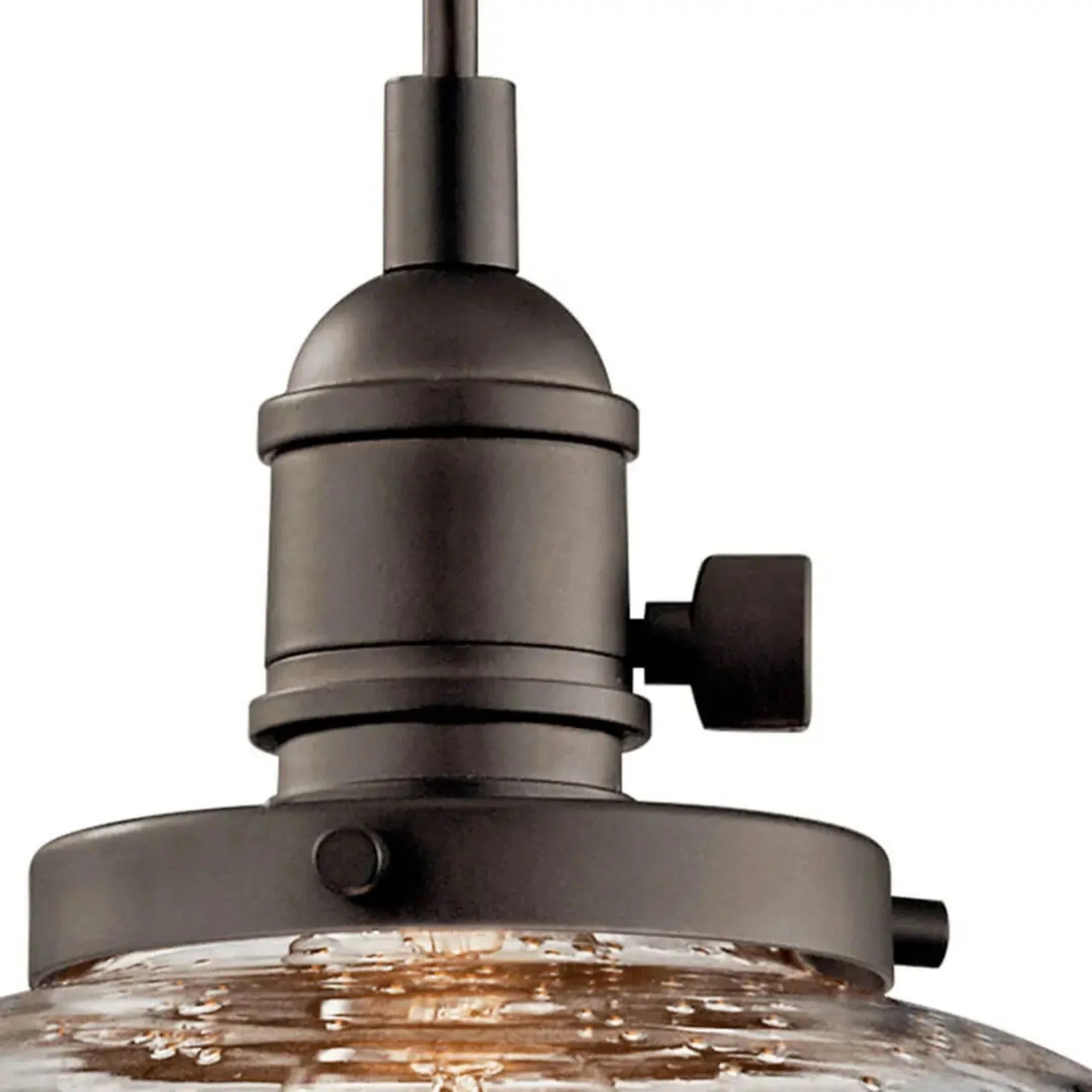 Kichler Lighting - Avery 10" Globe Mini Pendant, Olde Bronze Finish | Bees Lighting