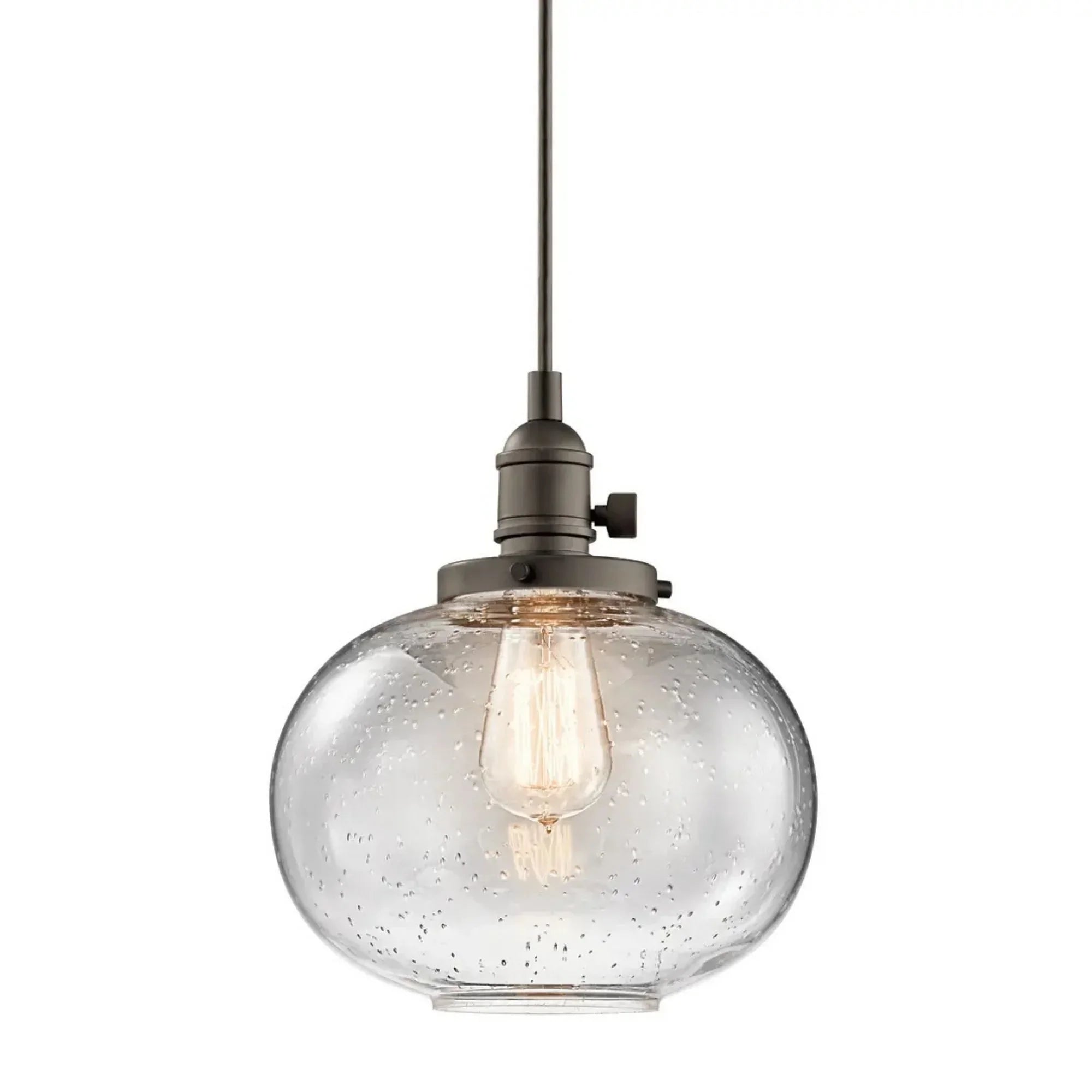 Kichler Lighting - Avery 10" Globe Mini Pendant, Olde Bronze Finish | Bees Lighting