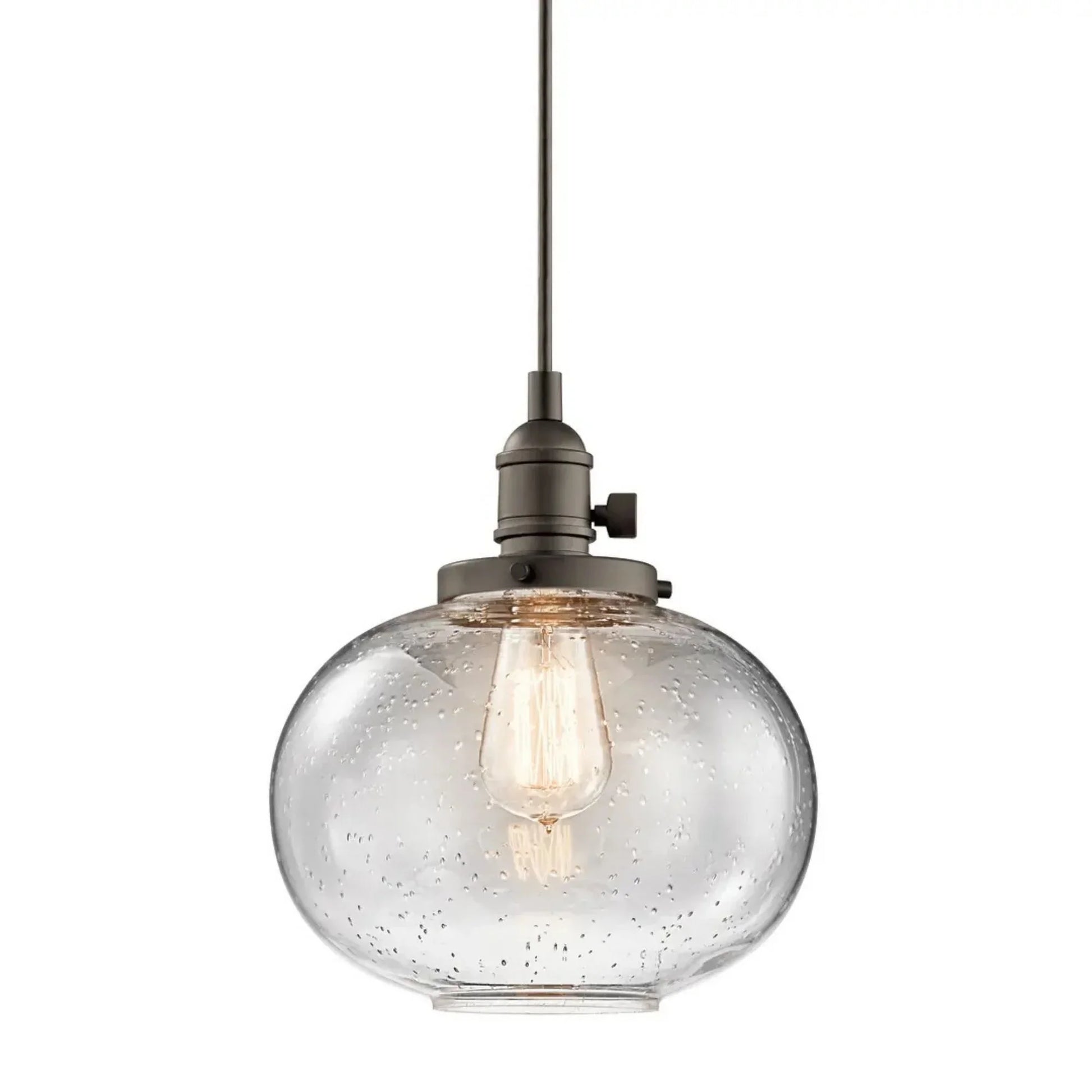 Kichler Lighting - Avery 10" Globe Mini Pendant, Olde Bronze Finish | Bees Lighting
