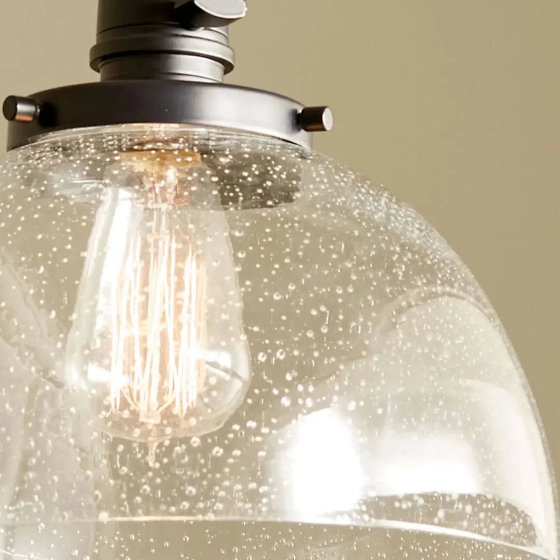 Kichler Lighting - Avery 10" Dome Mini Pendant, Black Finish | Bees Lighting