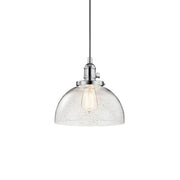 Avery 10" Dome Mini Pendant, Chrome Finish