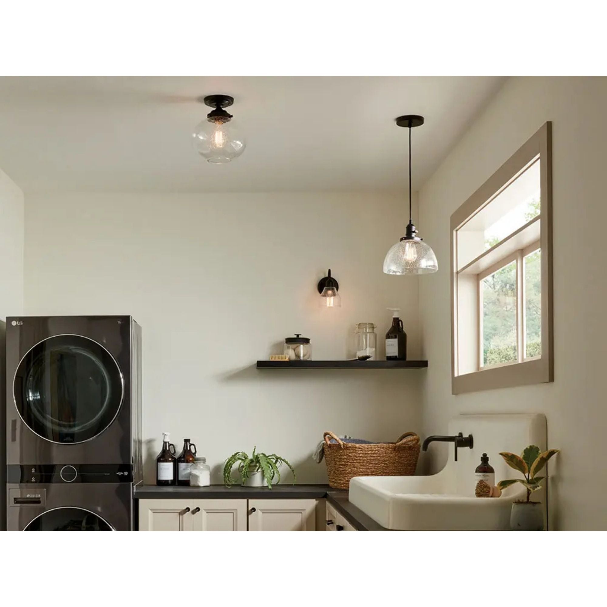 Kichler Avery 10.25 in. Pendant Light Natural Brass