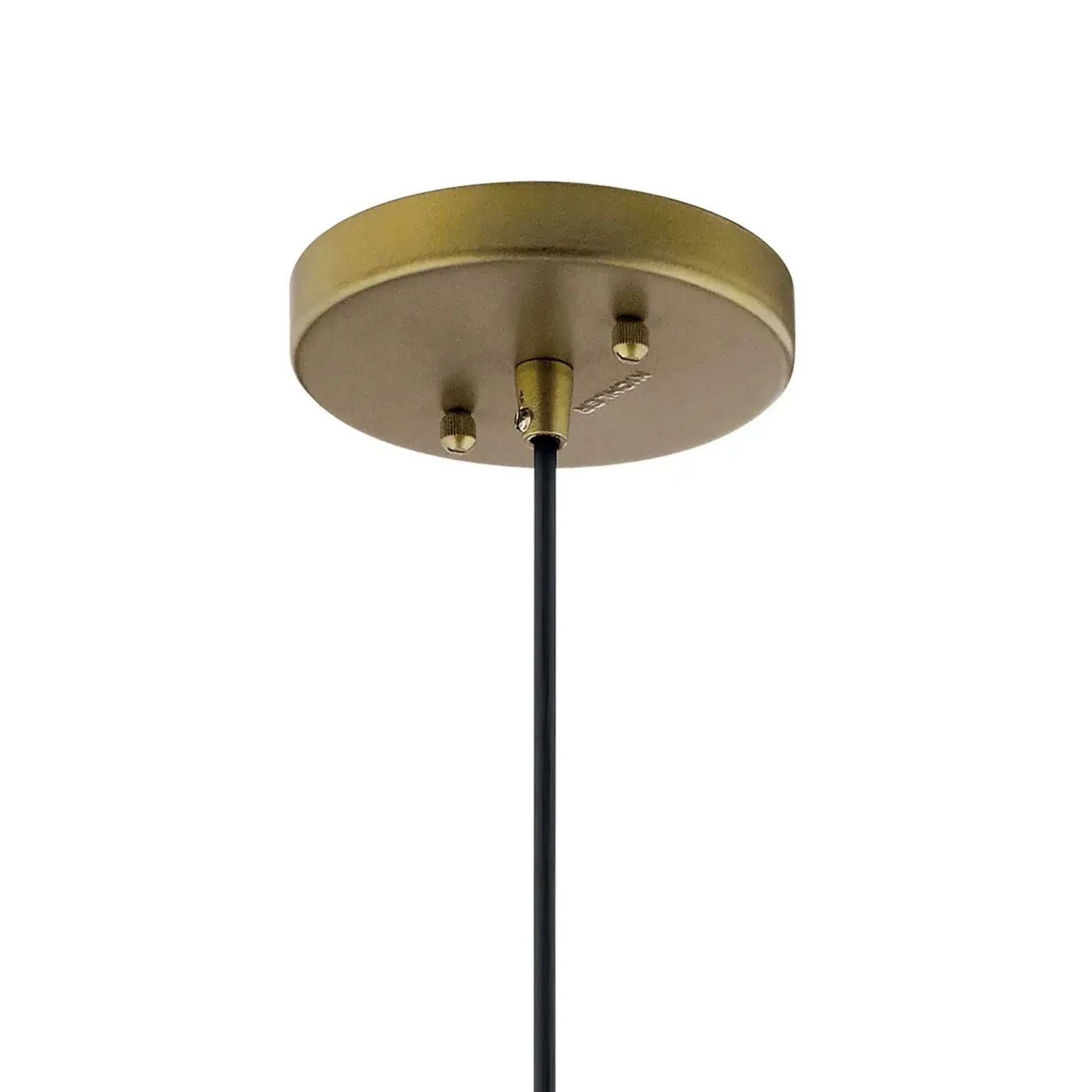 Kichler Lighting - Avery 10" Dome Mini Pendant, Natural Brass Finish | Bees Lighting