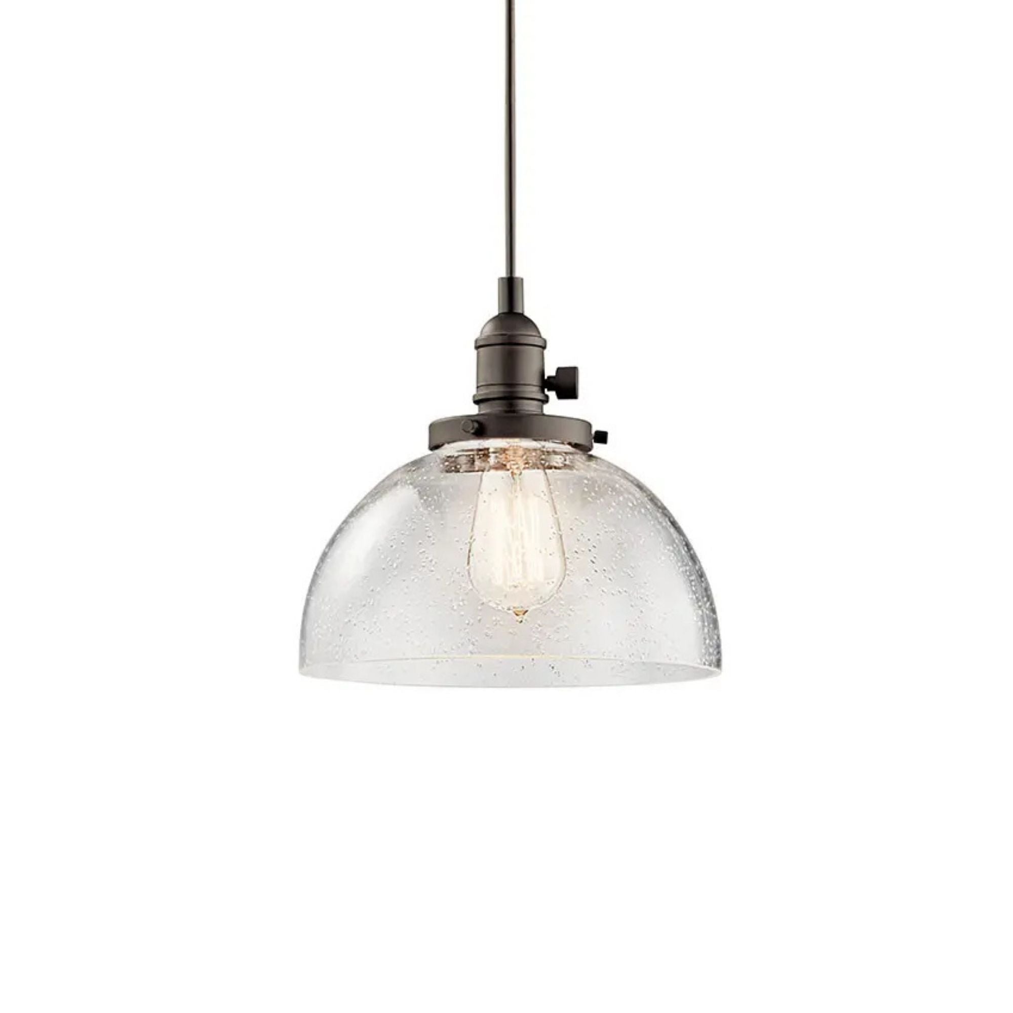 Avery 10" Dome Mini Pendant, Olde Bronze Finish