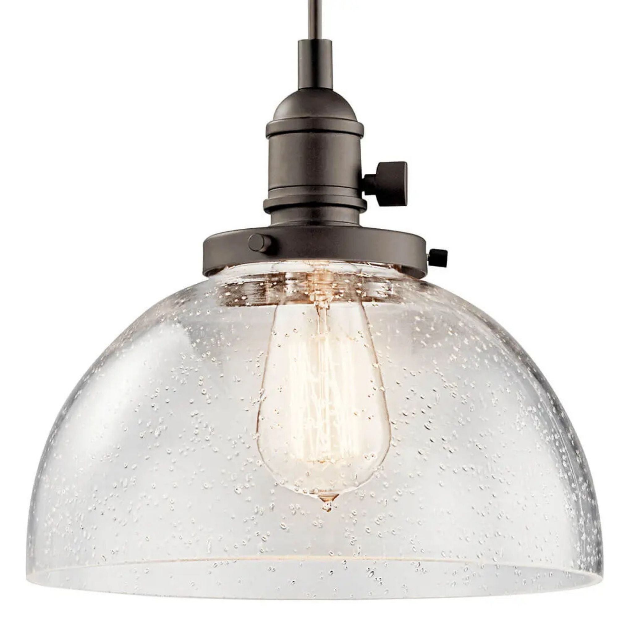 Avery 10" Dome Mini Pendant, Olde Bronze Finish