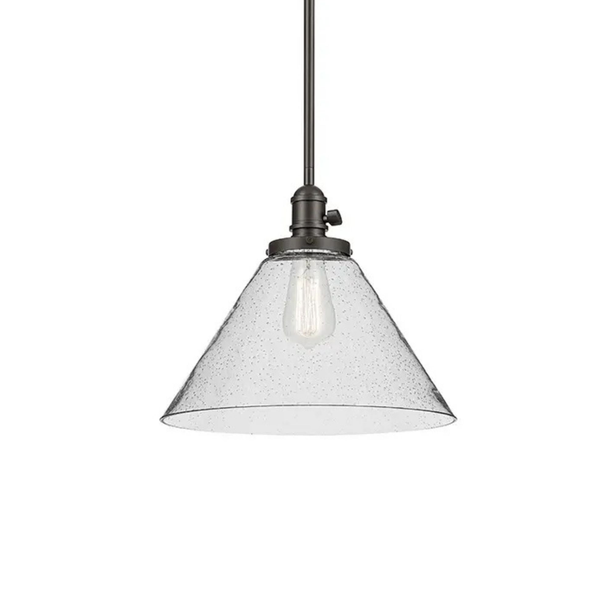 Avery 14" Cone Pendant, Olde Bronze Finish