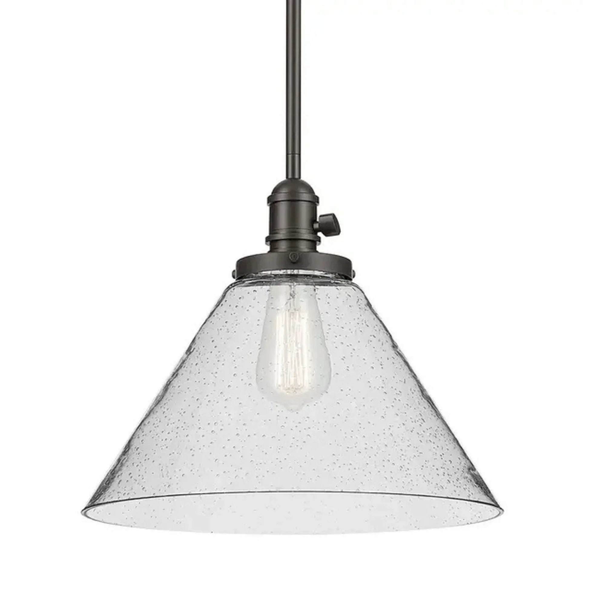 Kichler Lighting - Avery 14" Cone Pendant, Olde Bronze Finish | Bees Lighting