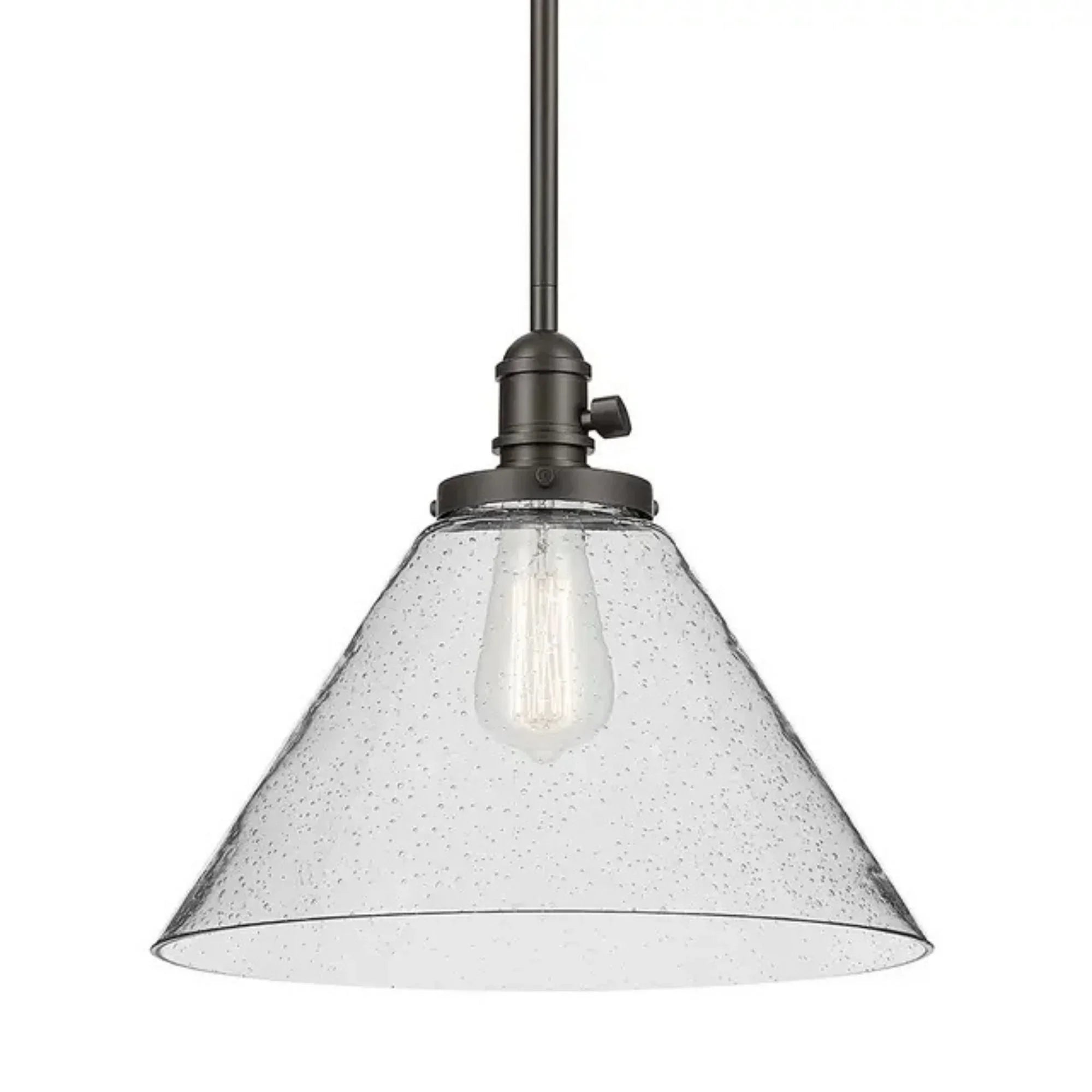 Kichler Lighting - Avery 14" Cone Pendant, Olde Bronze Finish | Bees Lighting