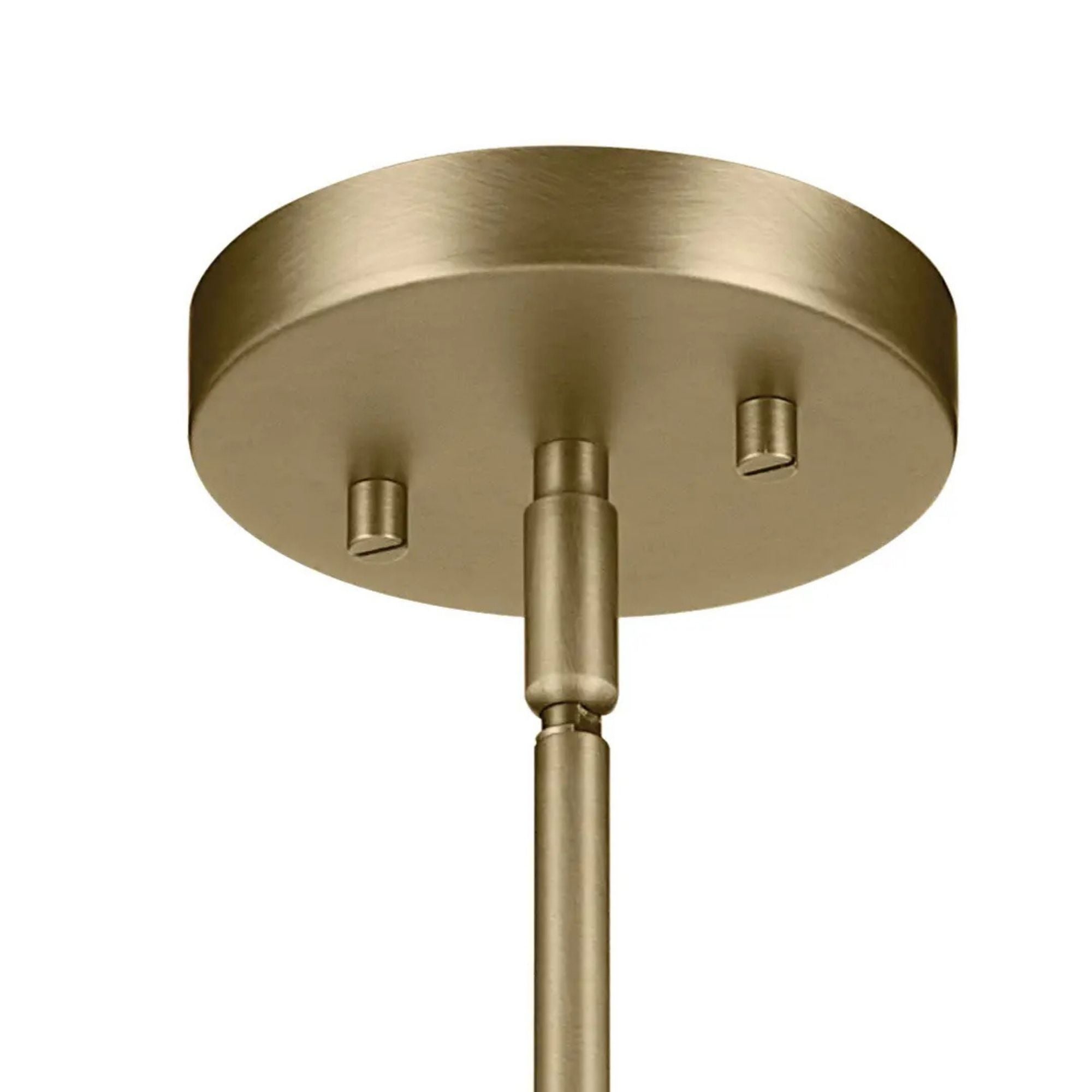 Kichler Avery 14.5 in. Bell Pendant Light Natural Brass
