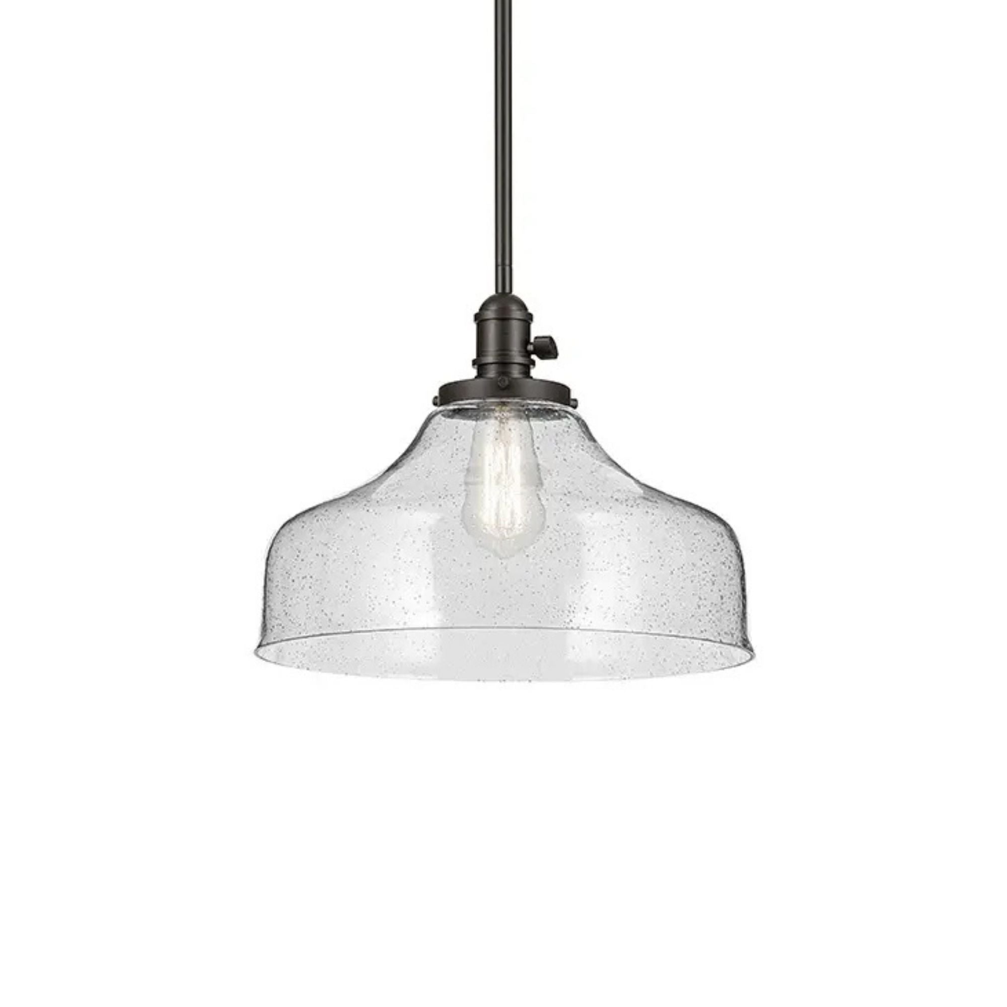 Avery 15" Bell Pendant, Olde Bronze Finish