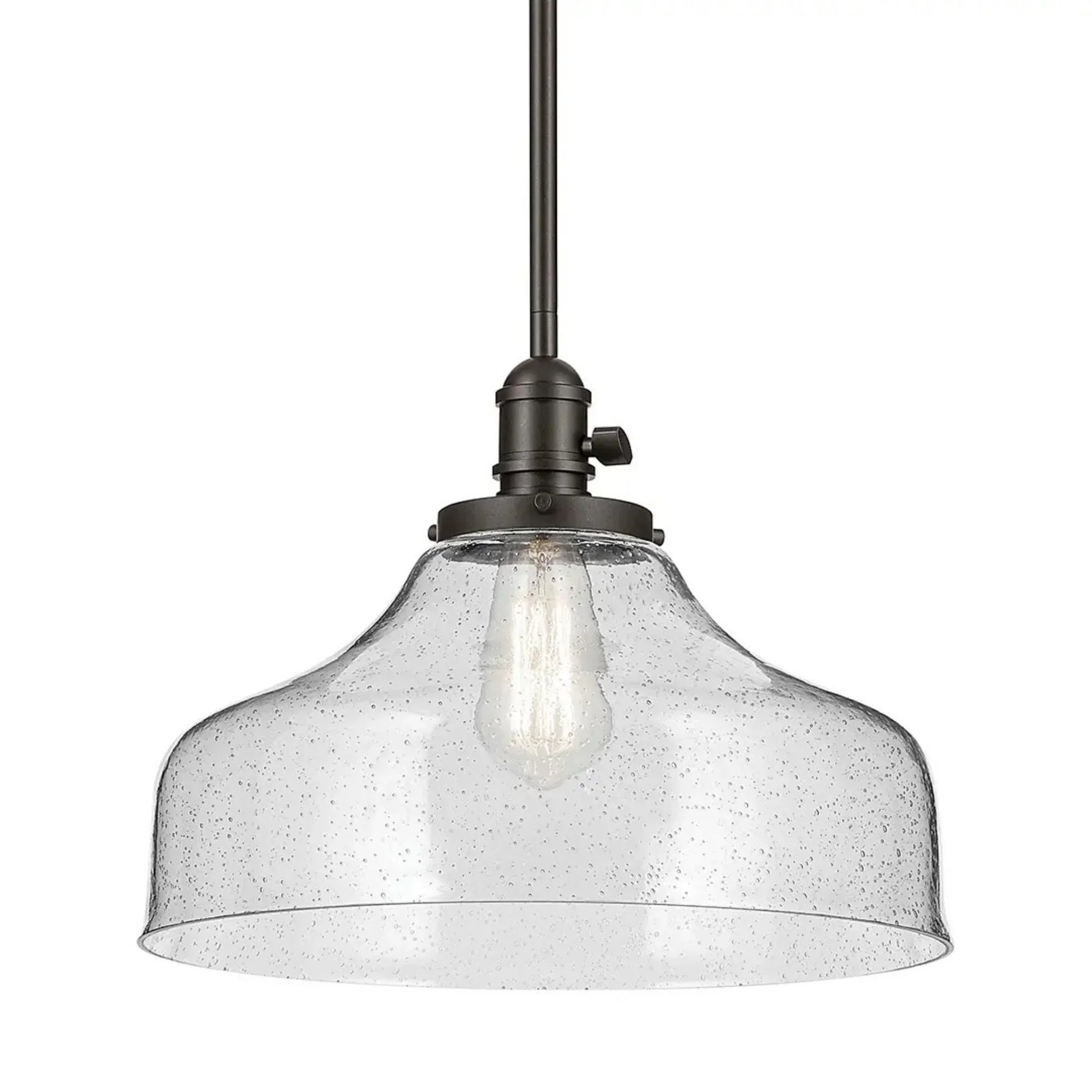 Kichler Lighting - Avery 15" Bell Pendant, Olde Bronze Finish | Bees Lighting