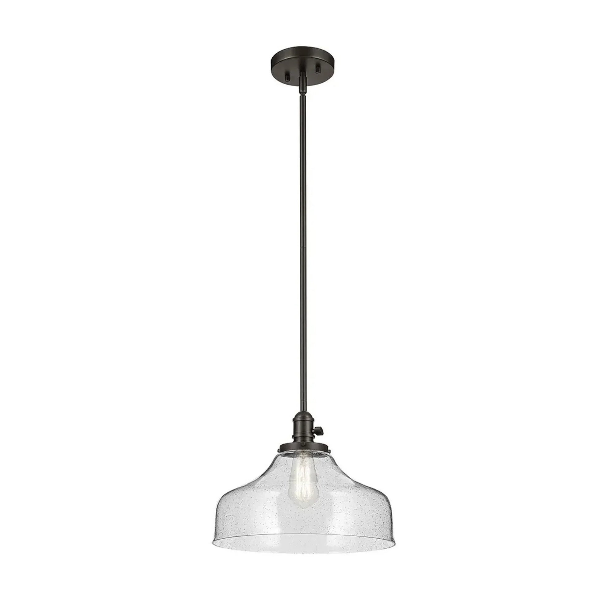 Kichler Lighting - Avery 15" Bell Pendant, Olde Bronze Finish | Bees Lighting