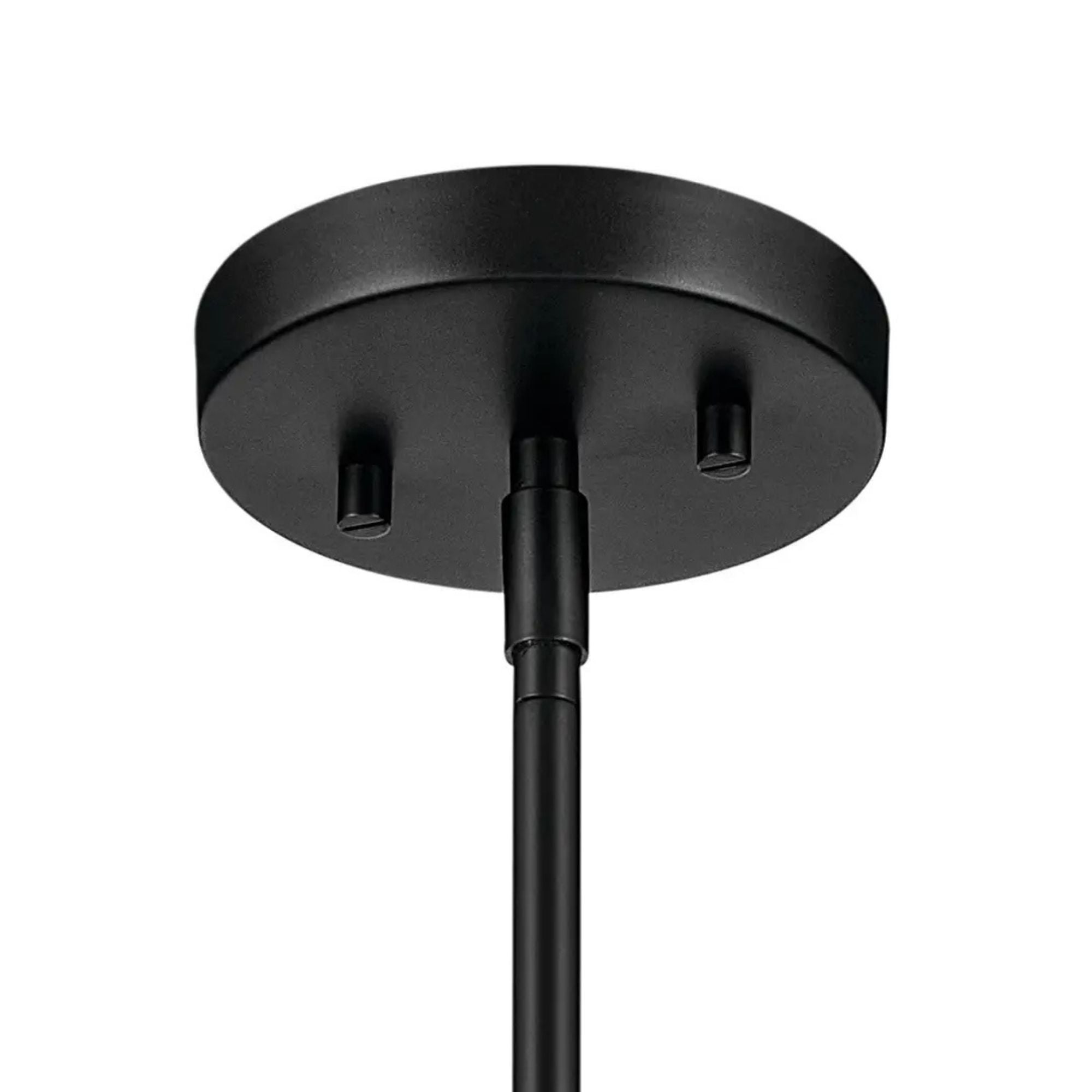 Avery 15" Globe Pendant, Black Finish