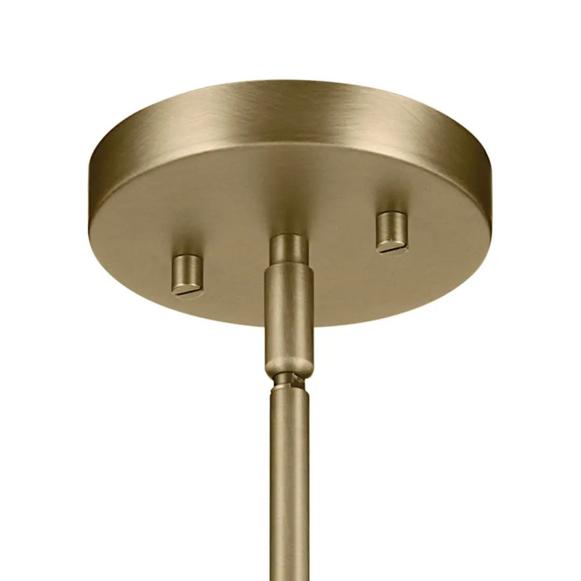 Avery 15" Globe Pendant, Natural Brass Finish