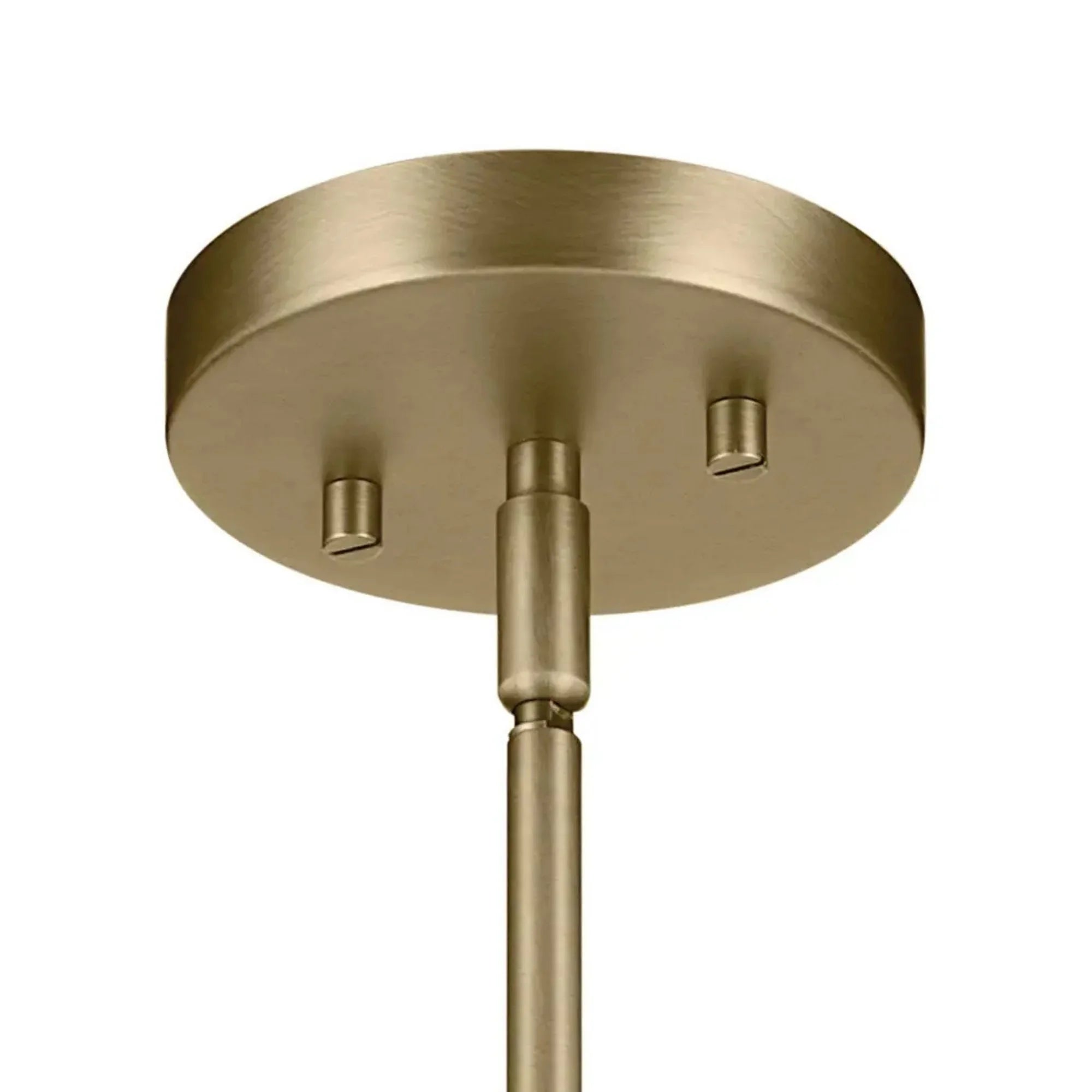 Avery 15" Globe Pendant, Natural Brass Finish