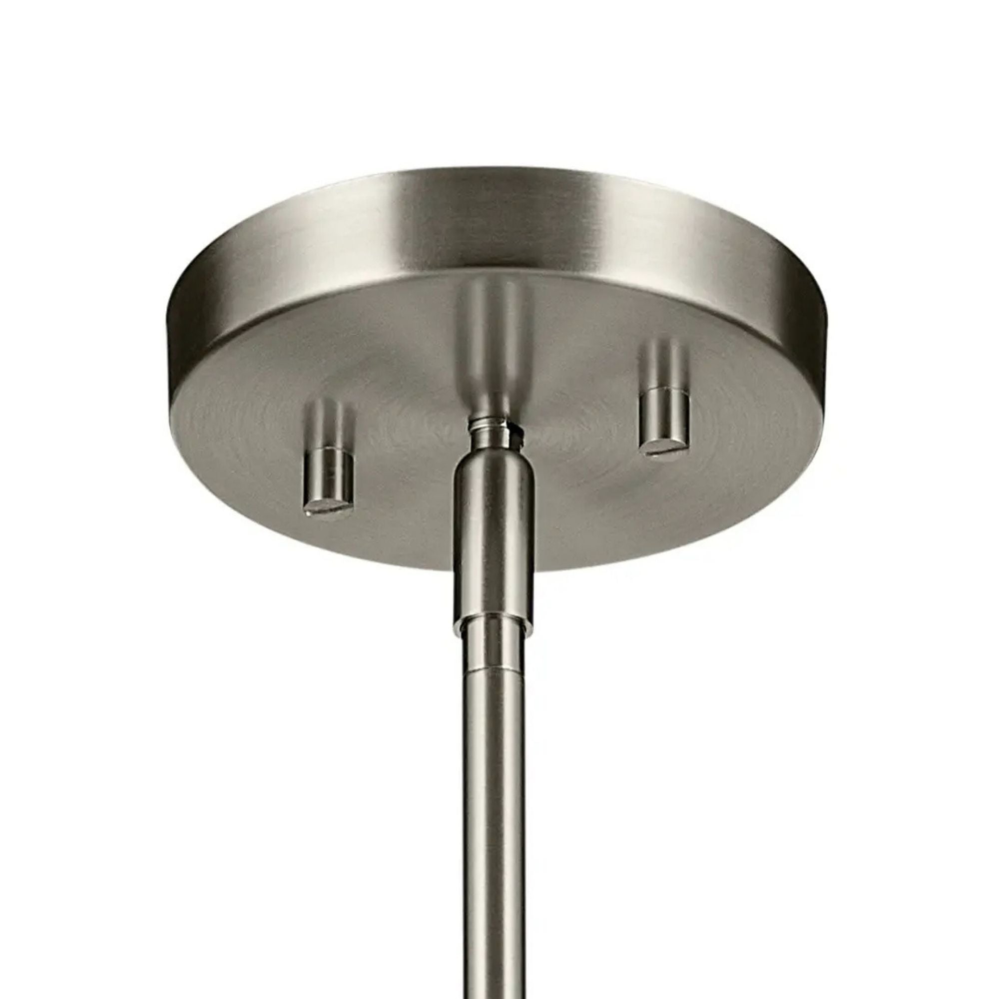 Avery 15" Globe Pendant, Brushed Nickel Finish