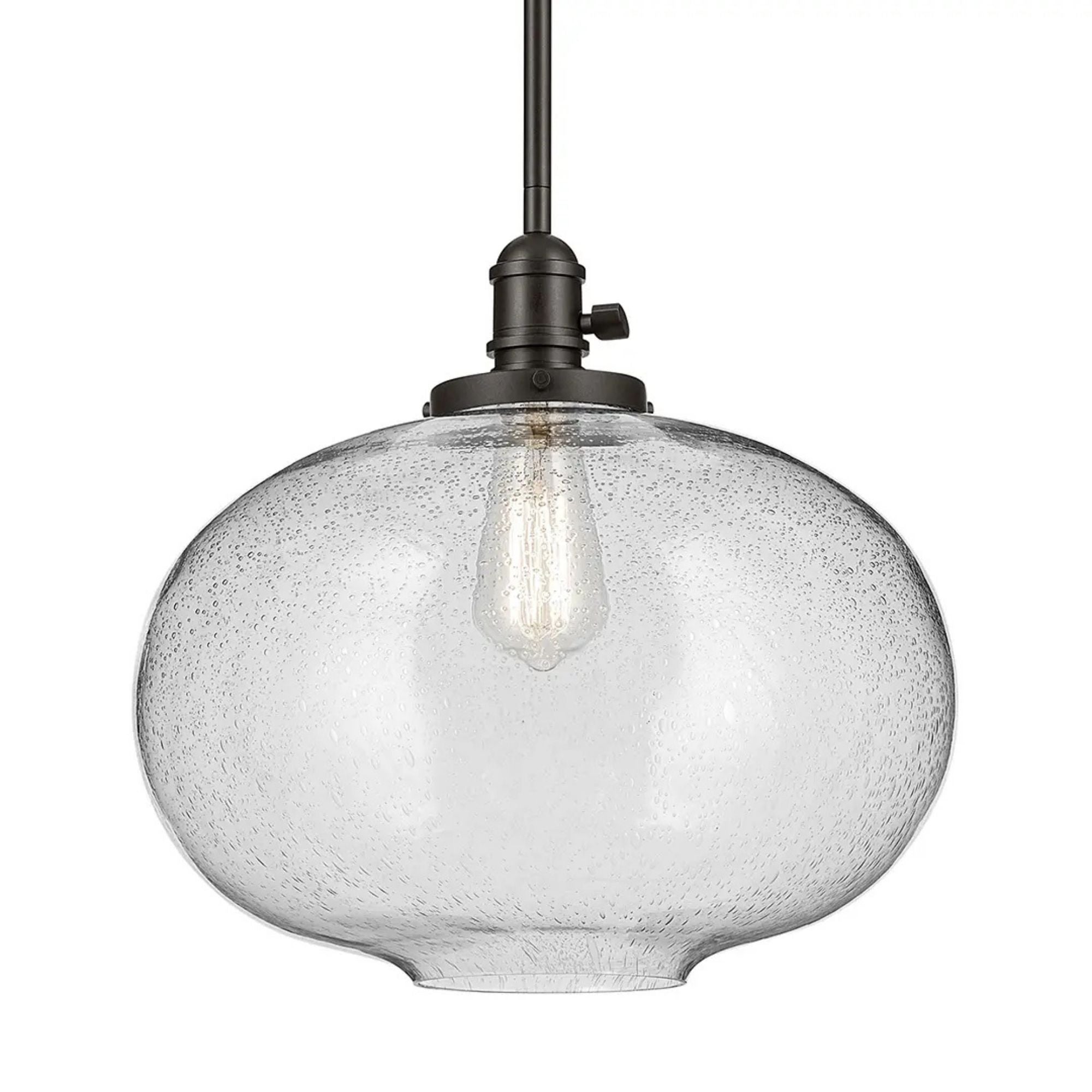 Kichler Avery 14.5 in. Globe Pendant Light Olde Bronze