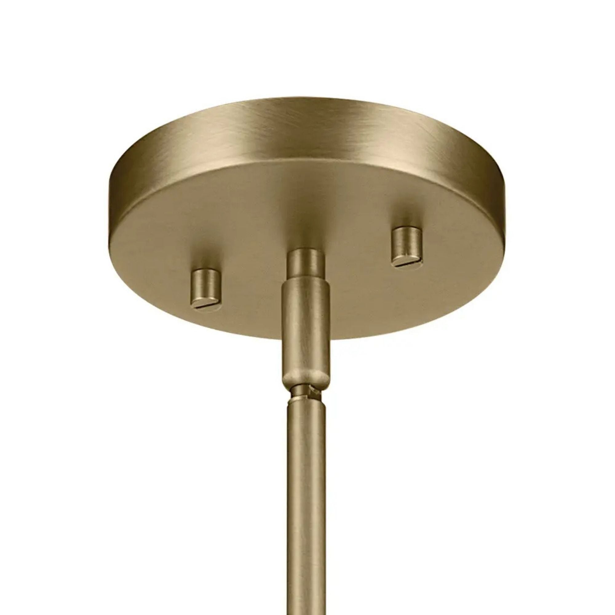 Avery 14" Dome Pendant, Natural Brass Finish