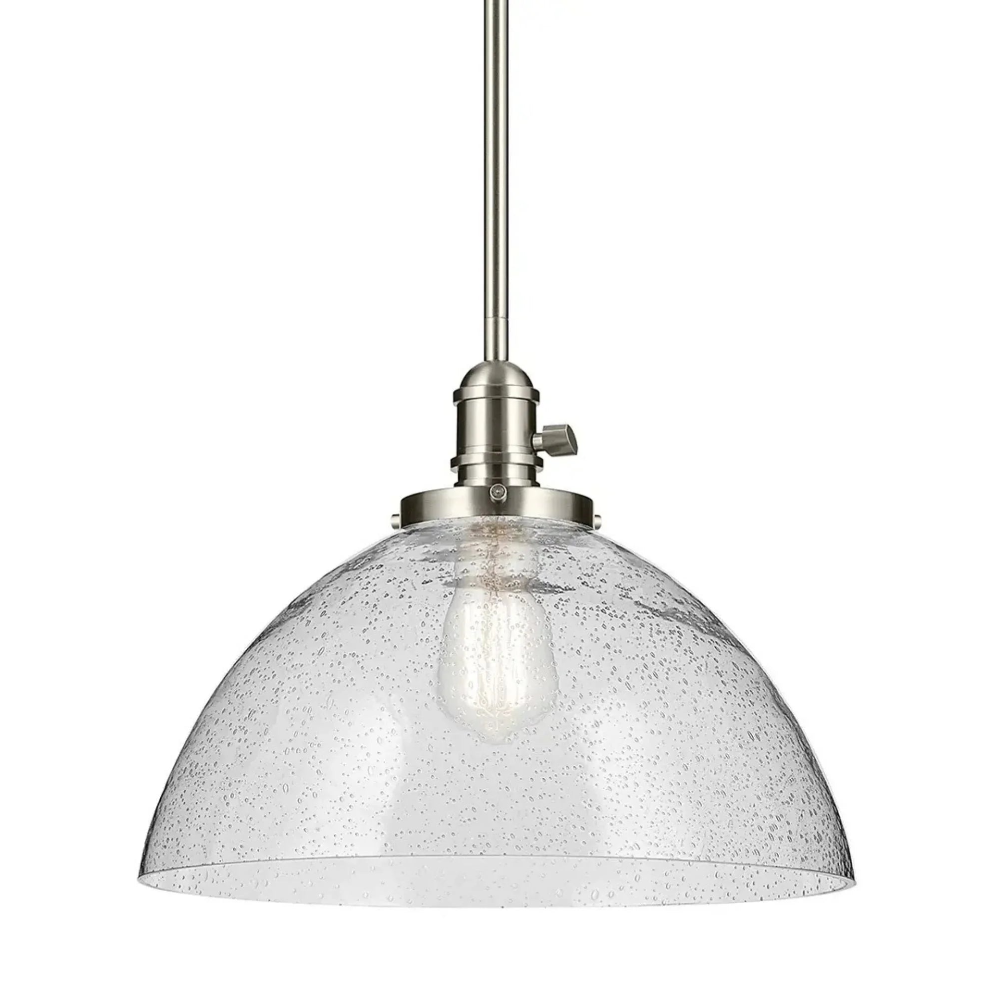 Kichler Lighting - Avery 14" Dome Pendant, Brushed Nickel Finish | Bees Lighting