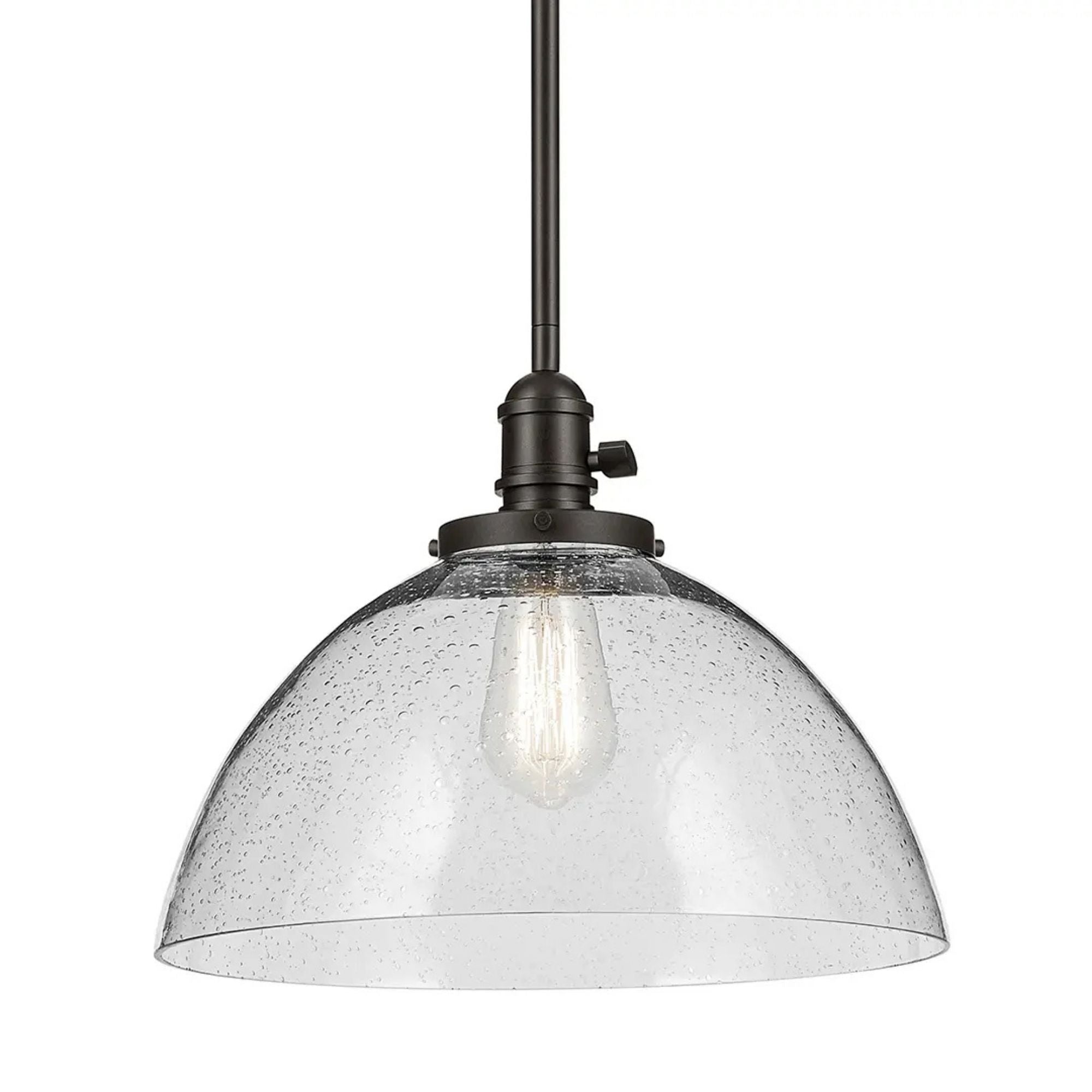 Avery 14" Dome Pendant, Olde Bronze Finish