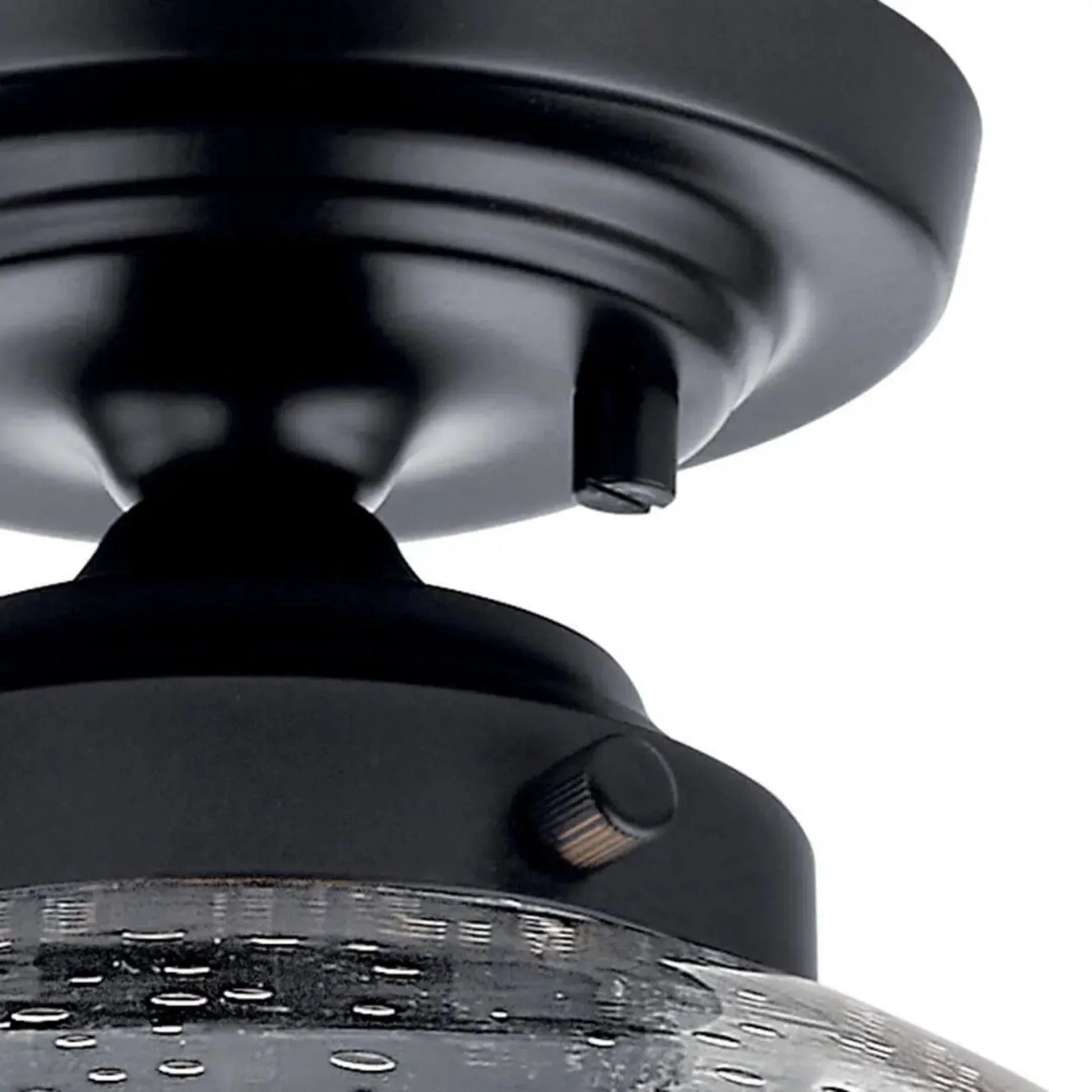 Kichler Lighting - Avery 10" Semi-Flush Mount, Black Finish | Bees Lighting