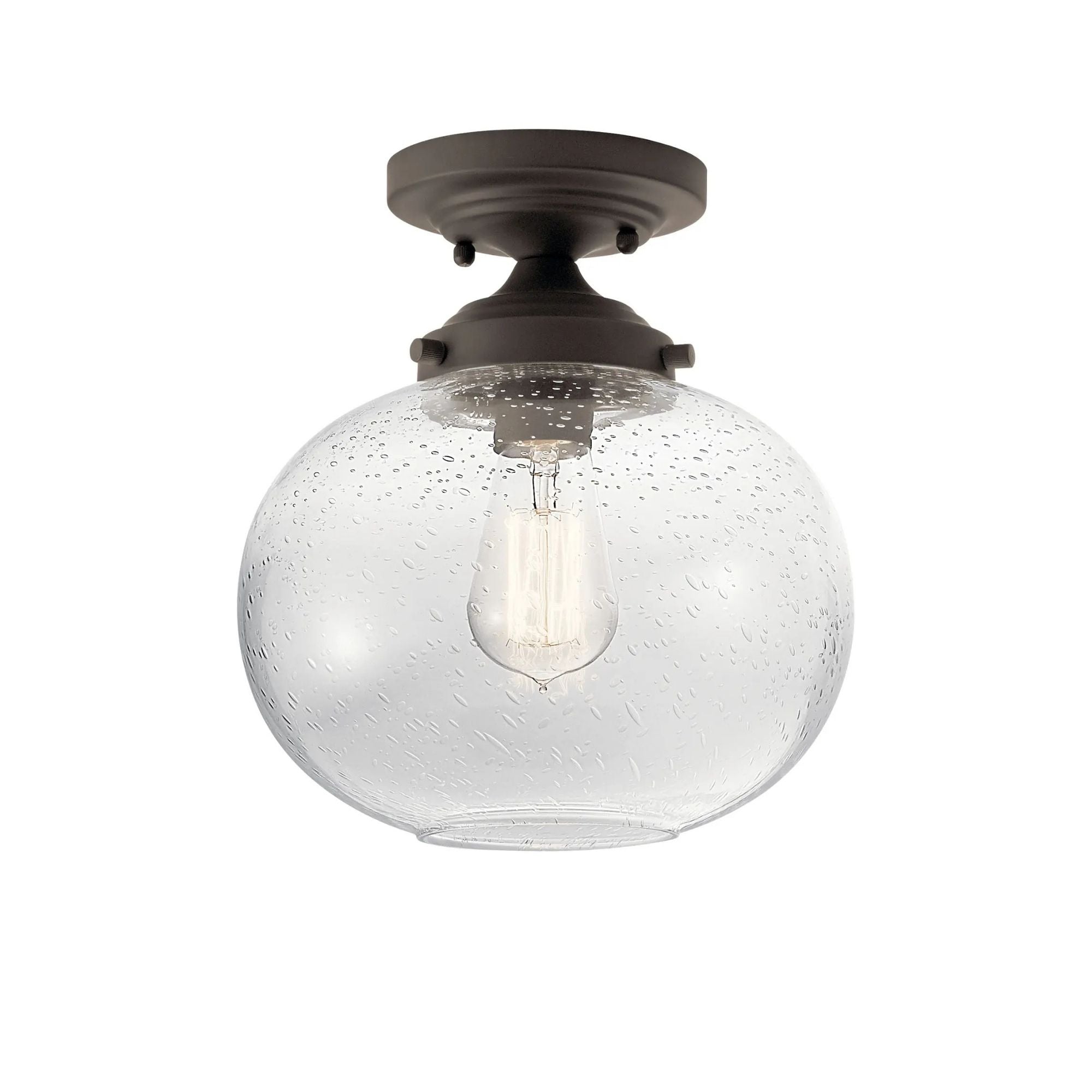 Avery 10" Semi-Flush Mount, Olde Bronze Finish