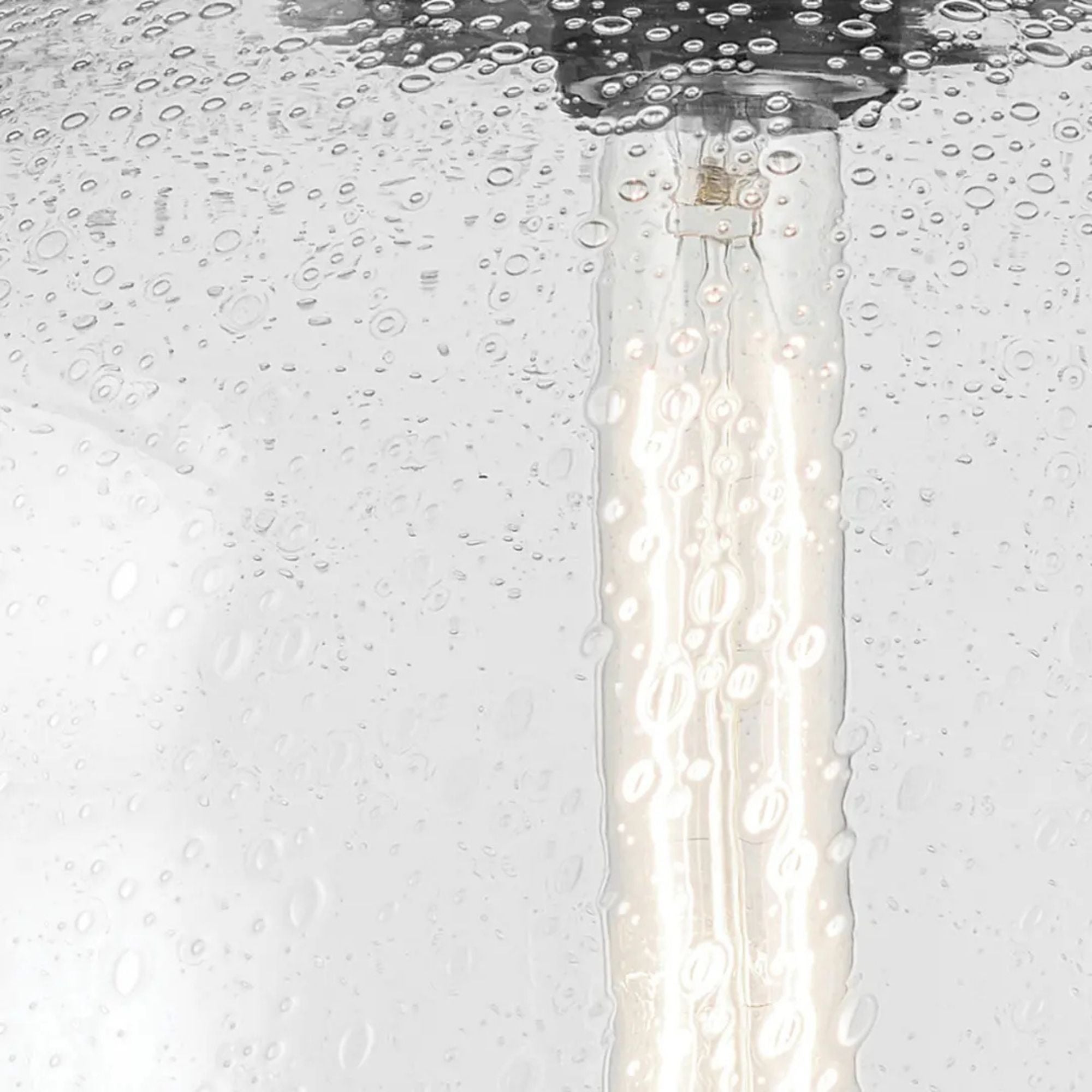 Avery 15" Semi-Flush Mount, Black Finish