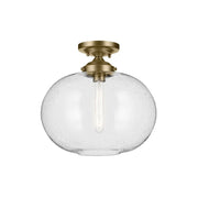 Avery 15" Semi-Flush Mount Light - Bees Lighting