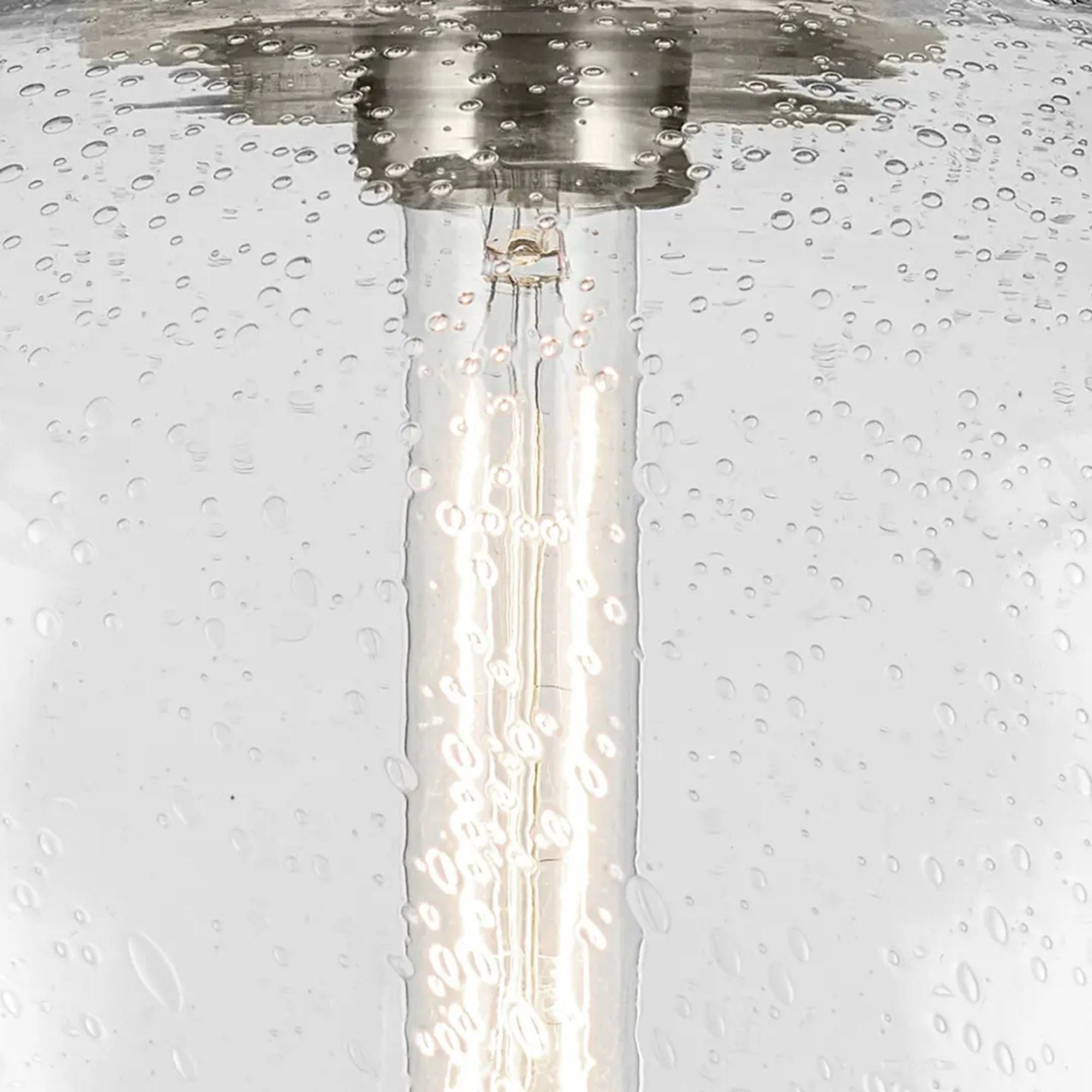 Avery 15" Semi-Flush Mount, Brushed Nickel Finish