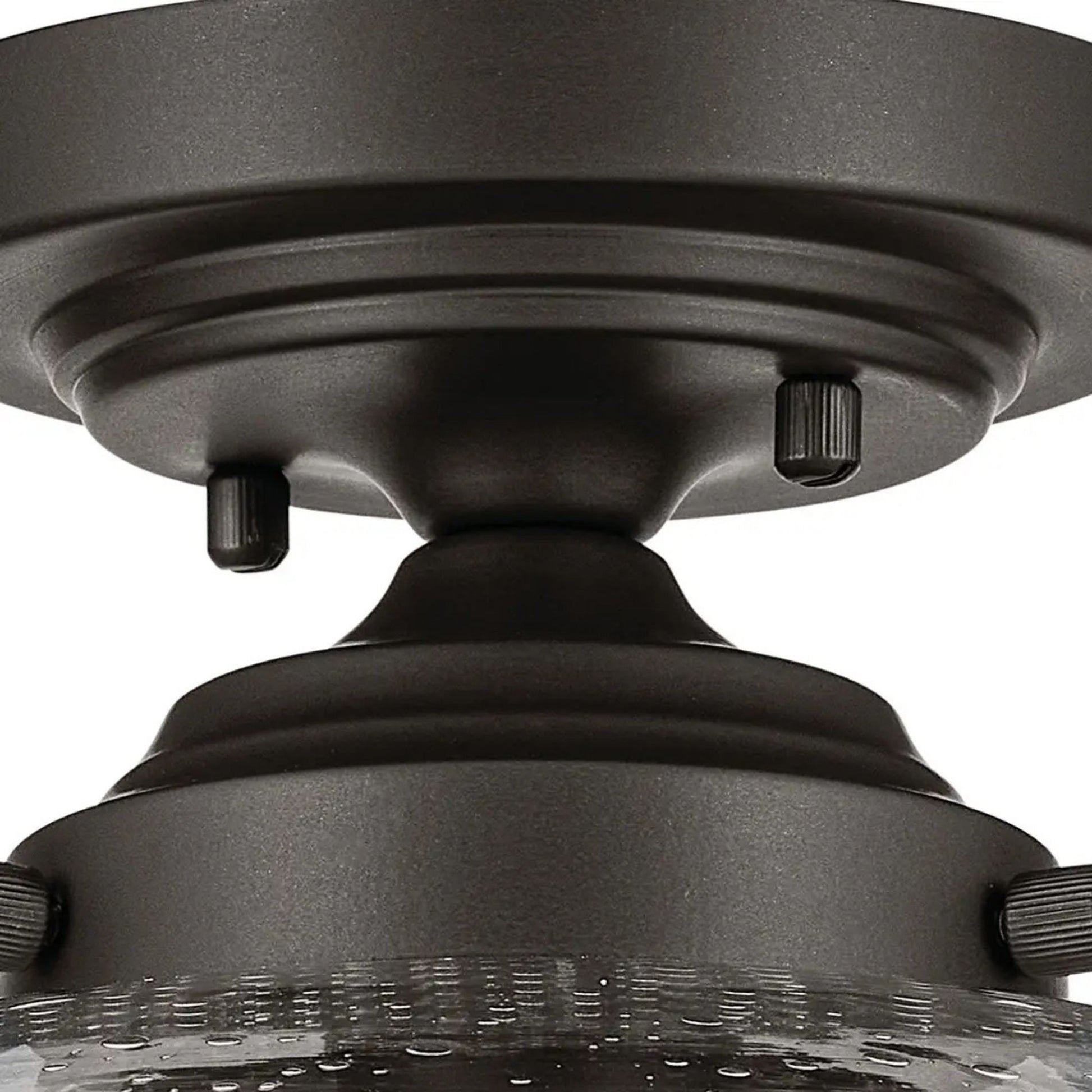 Avery 15" Semi-Flush Mount, Olde Bronze Finish - Bees Lighting