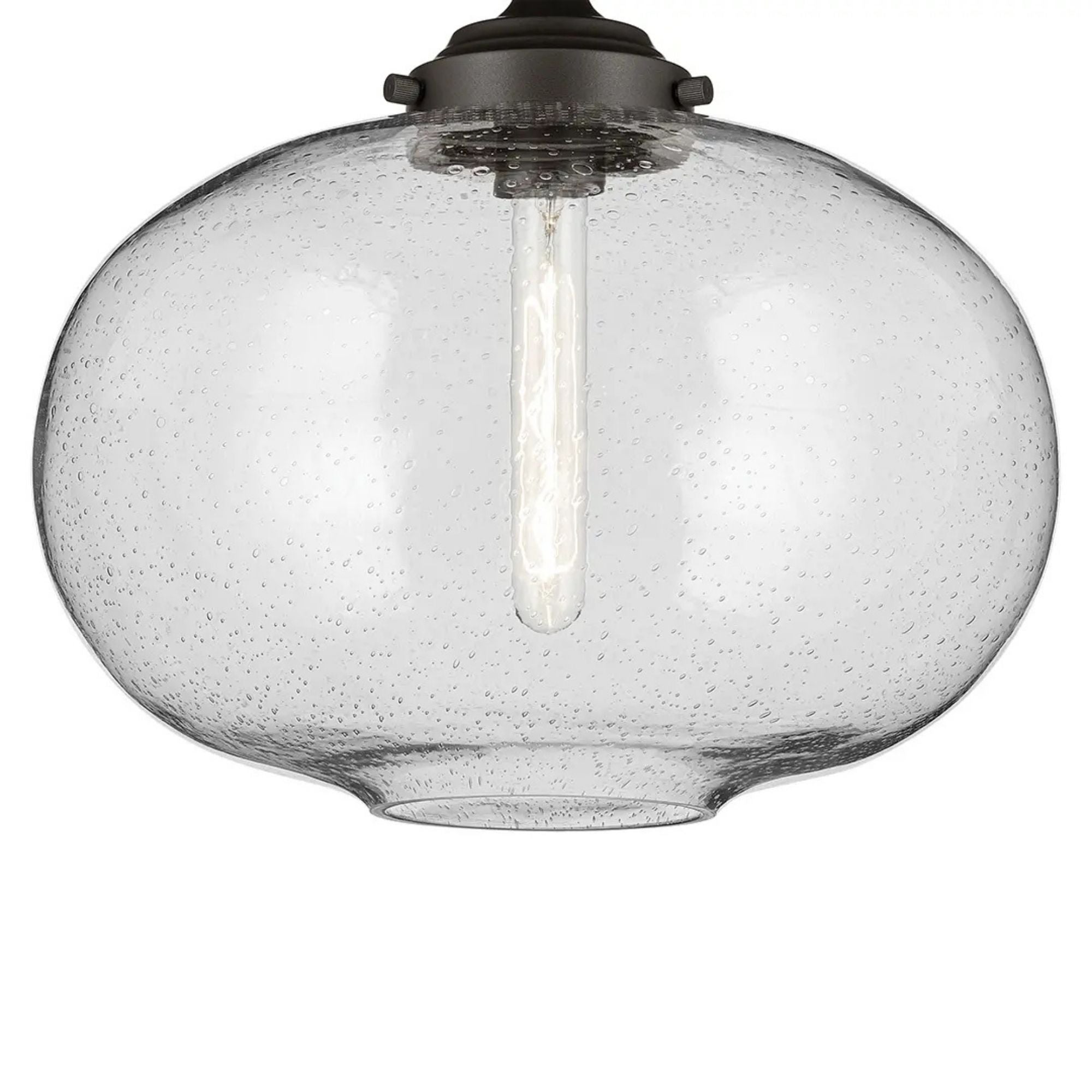 Avery 15" Semi-Flush Mount, Olde Bronze Finish - Bees Lighting