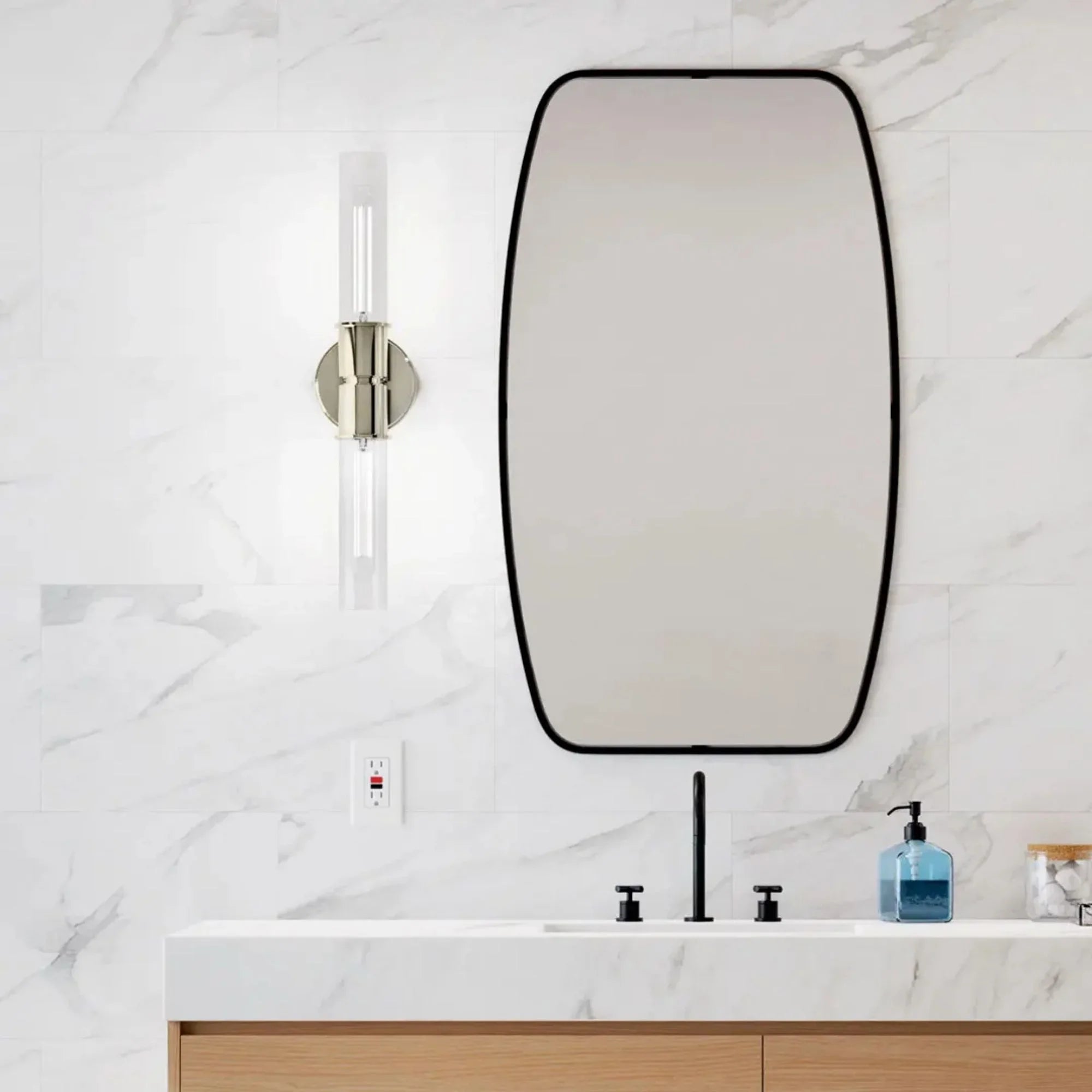 Kichler Aviv 24 in. Wall Sconce Polished Nickel 2-Light