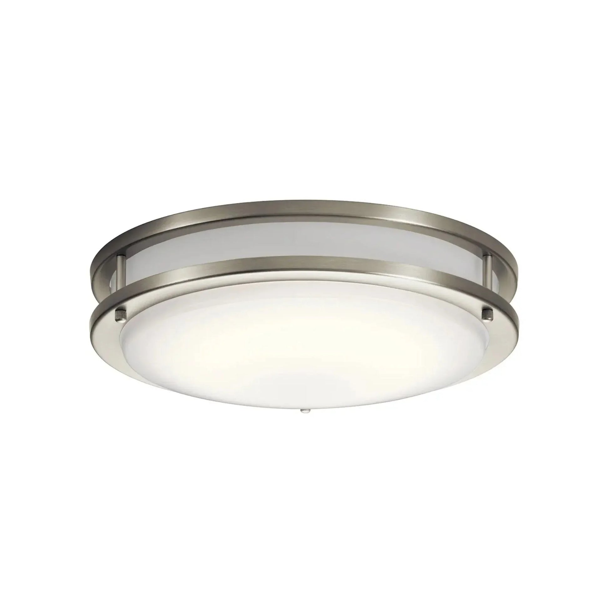 Kichler Lighting - Avon 14" LED Flush Mount, Brushed Nickel Finish | Bees Lighting