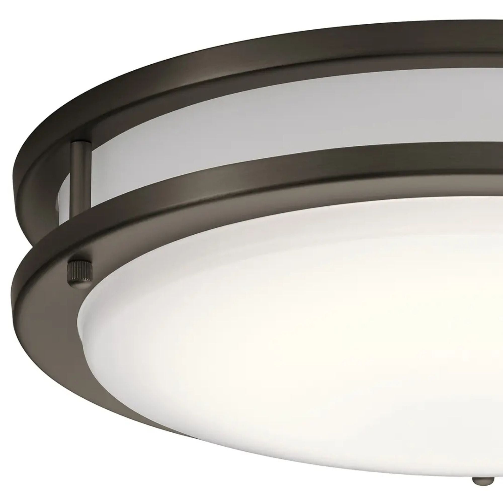 Avon 14" LED Flush Mount, Olde Bronze Finish