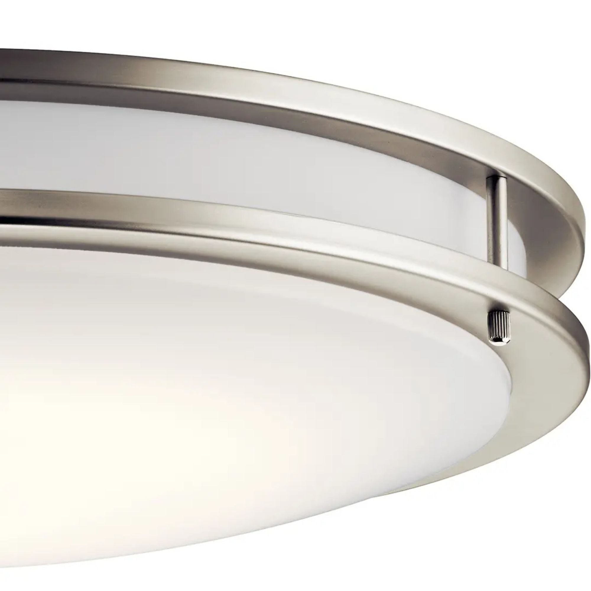 Avon 24" LED Flush Mount, Brushed Nickel Finish
