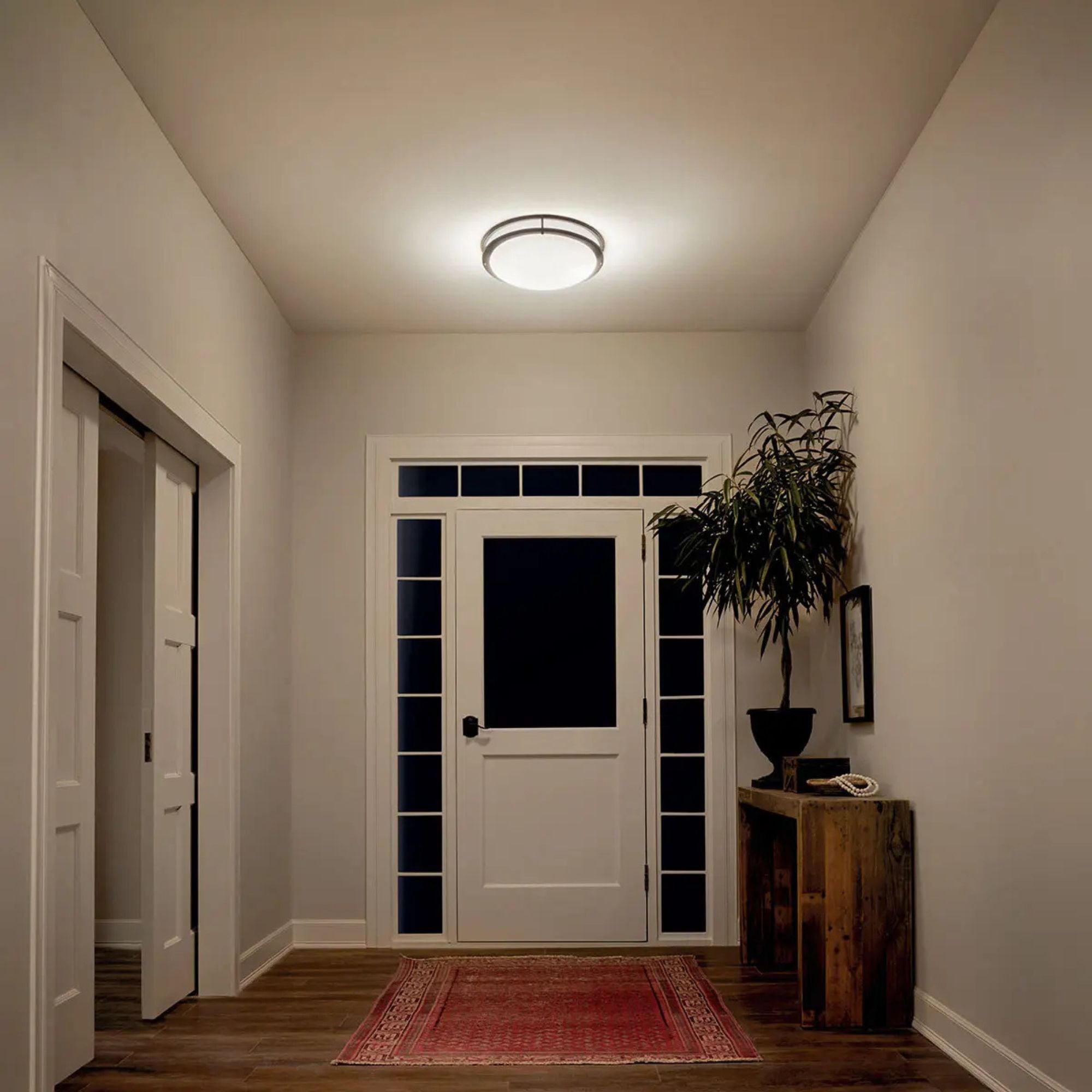 Avon 33" LED Flush Mount, Olde Bronze Finish